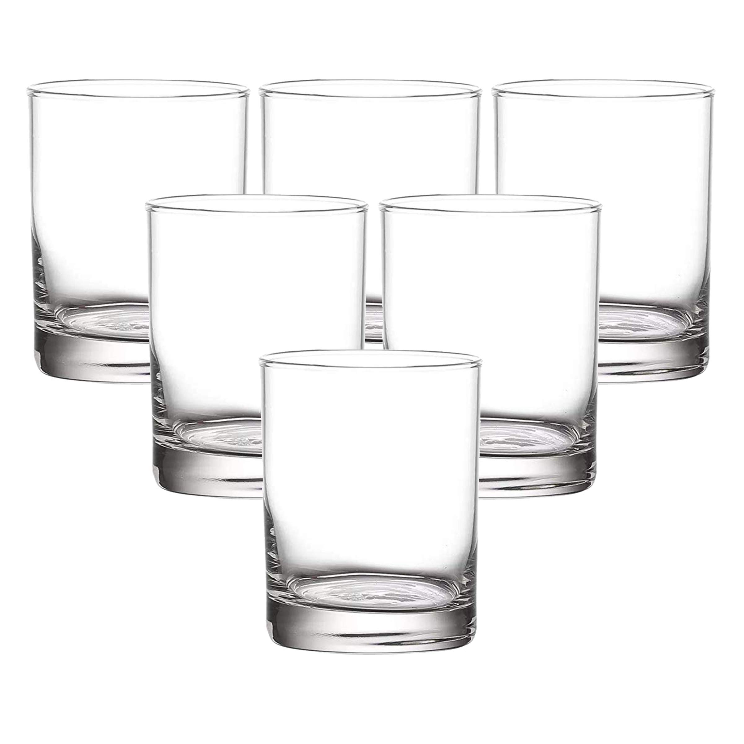 Ocean San Marino Juice Glass, Set Of 6, Clear, 175 Ml, B00406, Mocktail Glass, Beverage Glass, Water Glass, Juice Glass