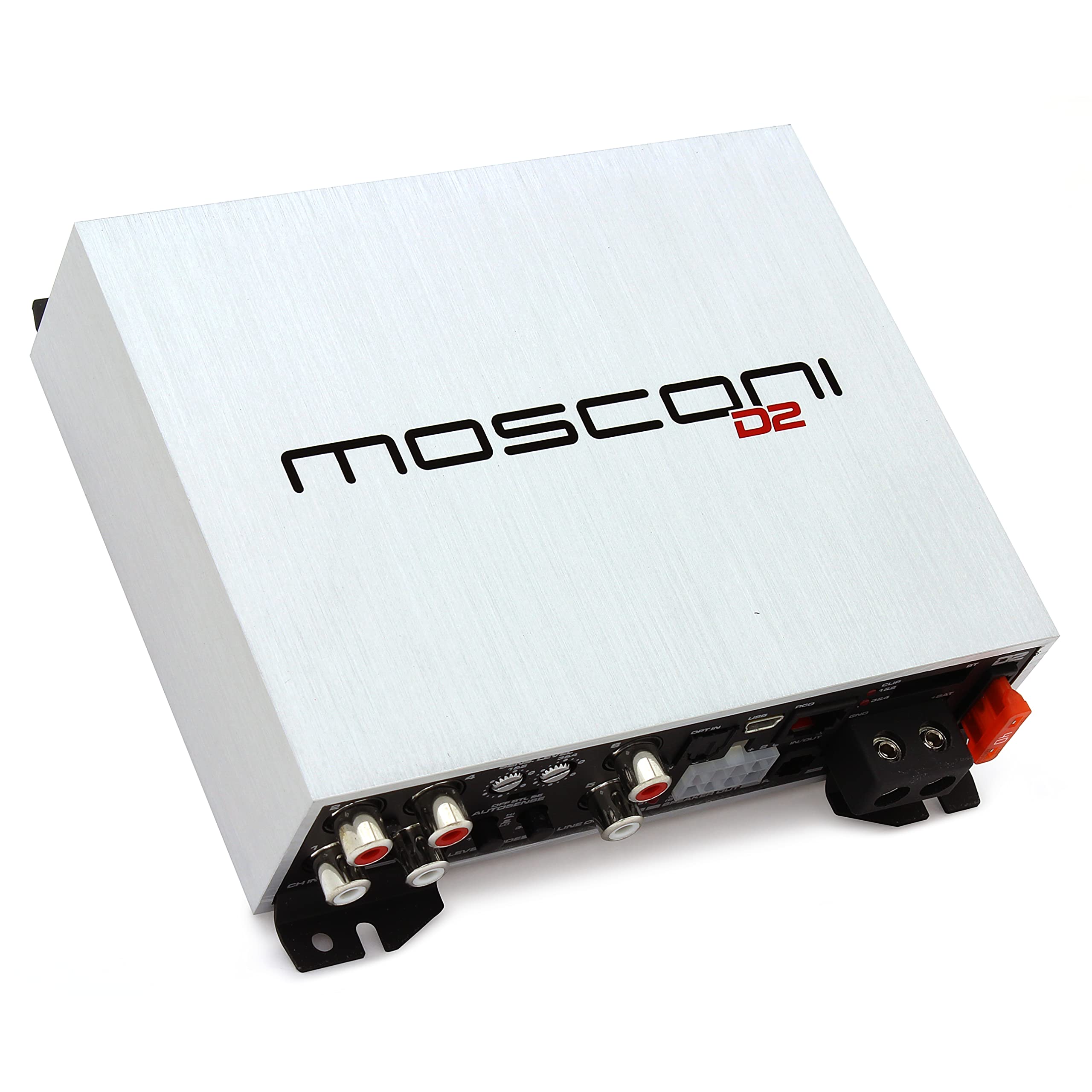 D2 100.4 DSP - Mosconi 4-Channel 4 x 100W RMS with Built in 4TO6 SP-DIF DSP Amplifier