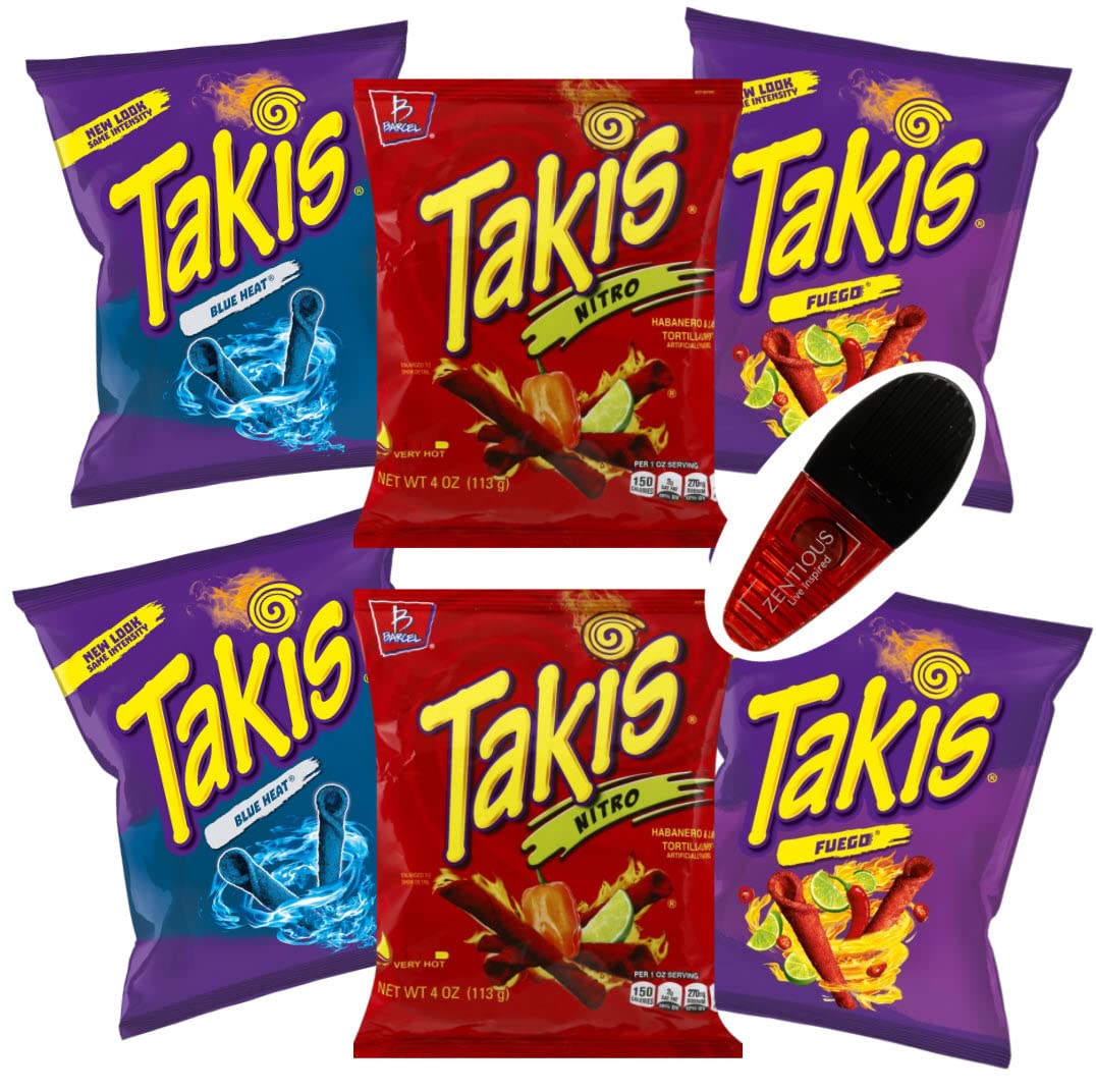 Buy Takis Variety Pack - Takis Blue Heat, Takis Nitro, Takis Chips ...