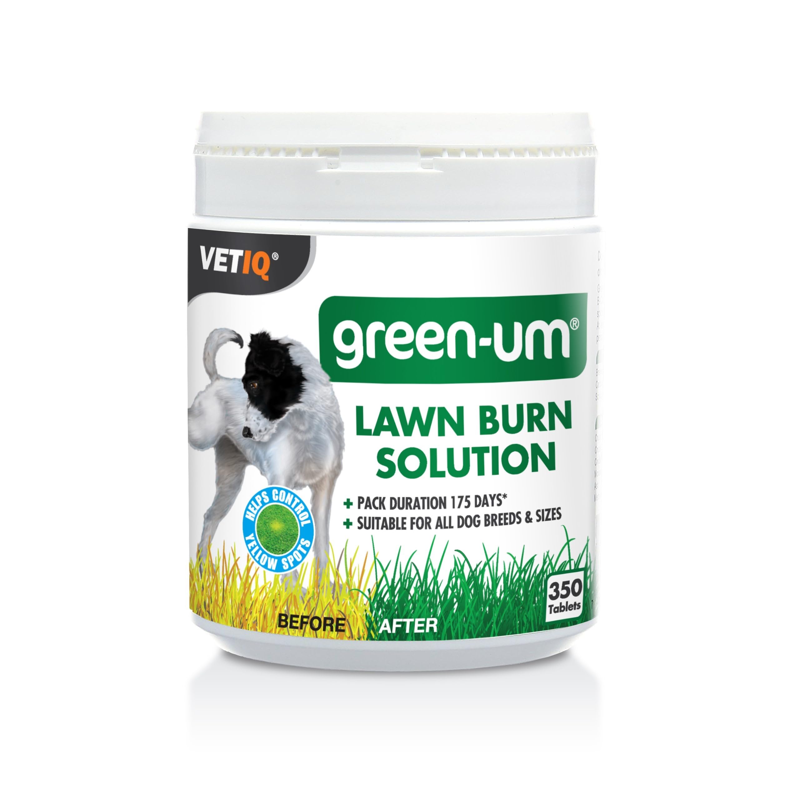 Mark And Chappell Ltd VetIQ Green-UM Lawn Burn Solution, one size, MCH0140