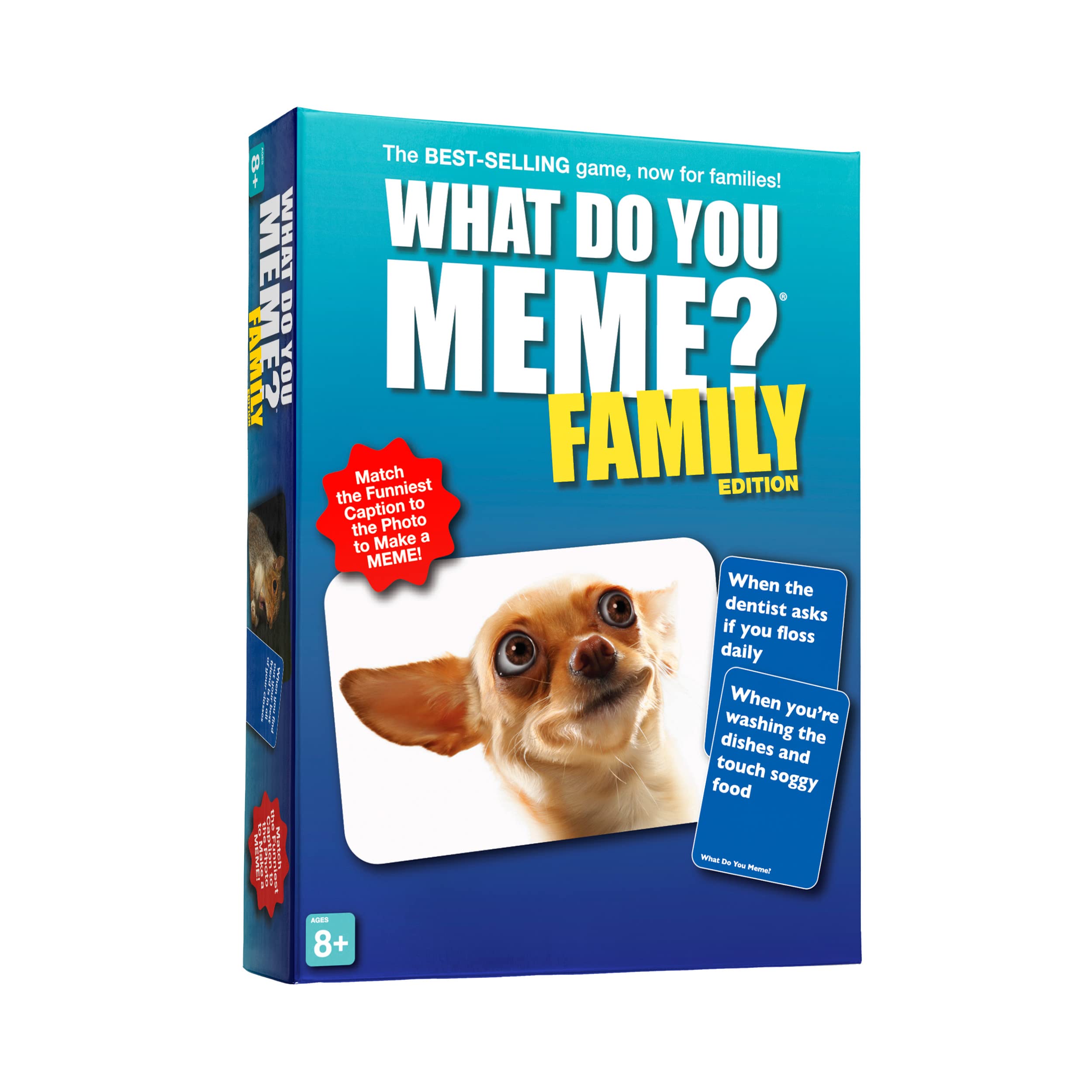 WHAT DO YOU MEME?Family Edition - The Hilarious Family Party Card Game For Meme Lovers