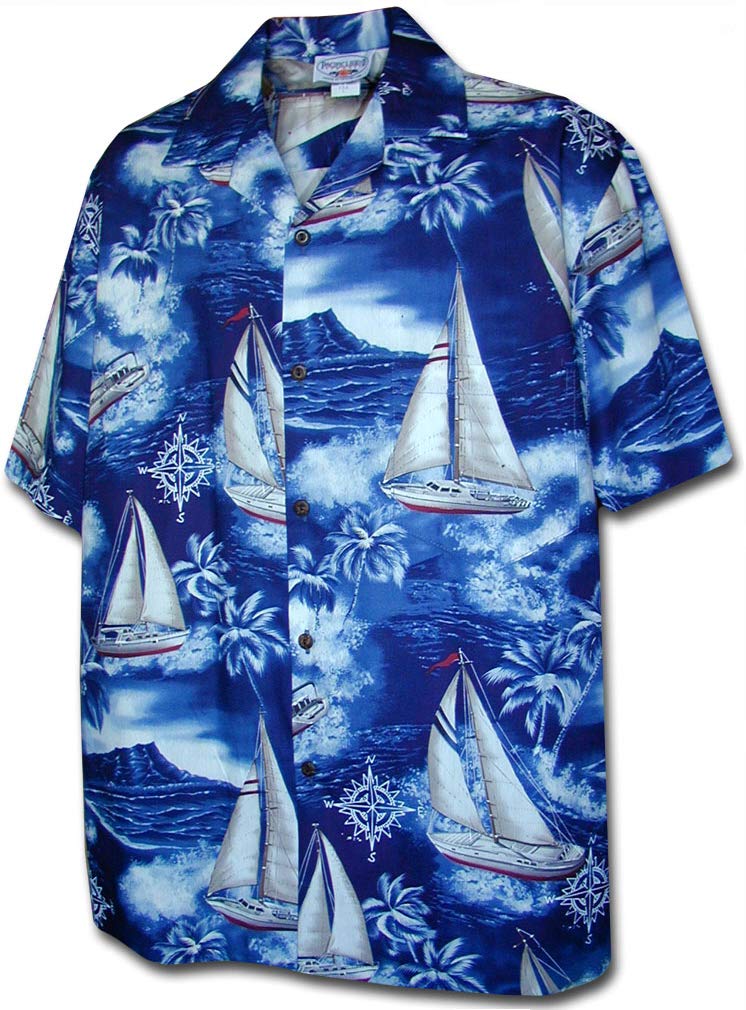 Hawaiian Shirts Sailboats