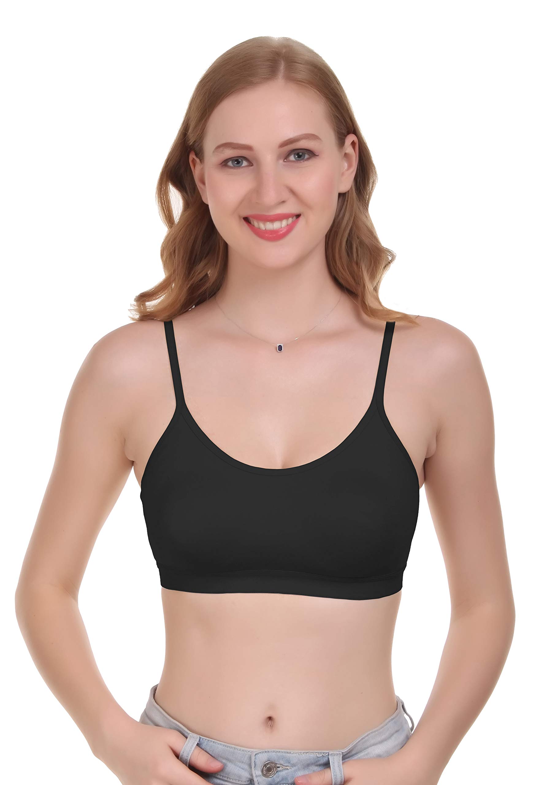 FEATHERLINE Non-Padded Seamless Casual Women's Sports Bras