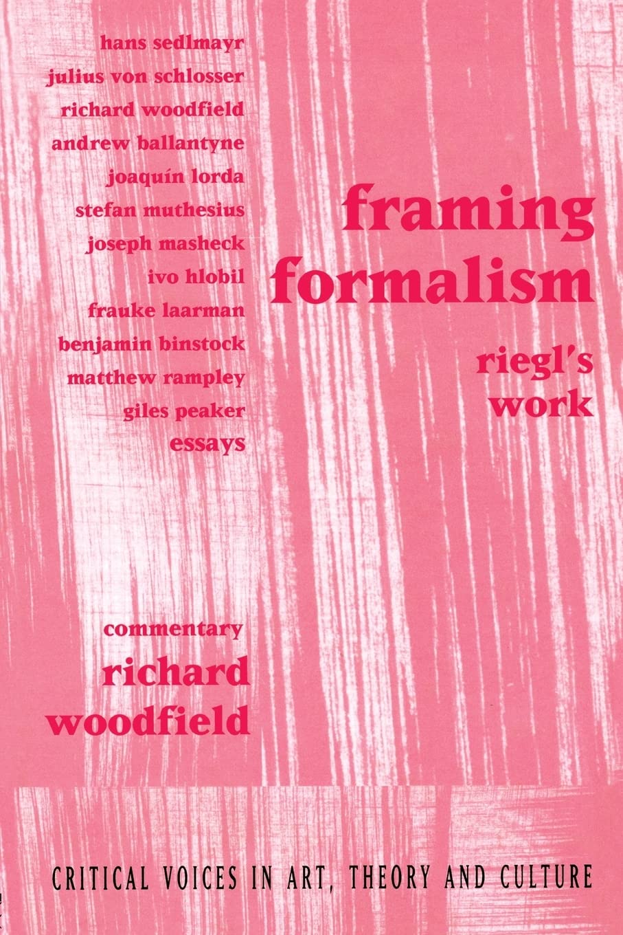 Framing Formalism: Riegl's Work