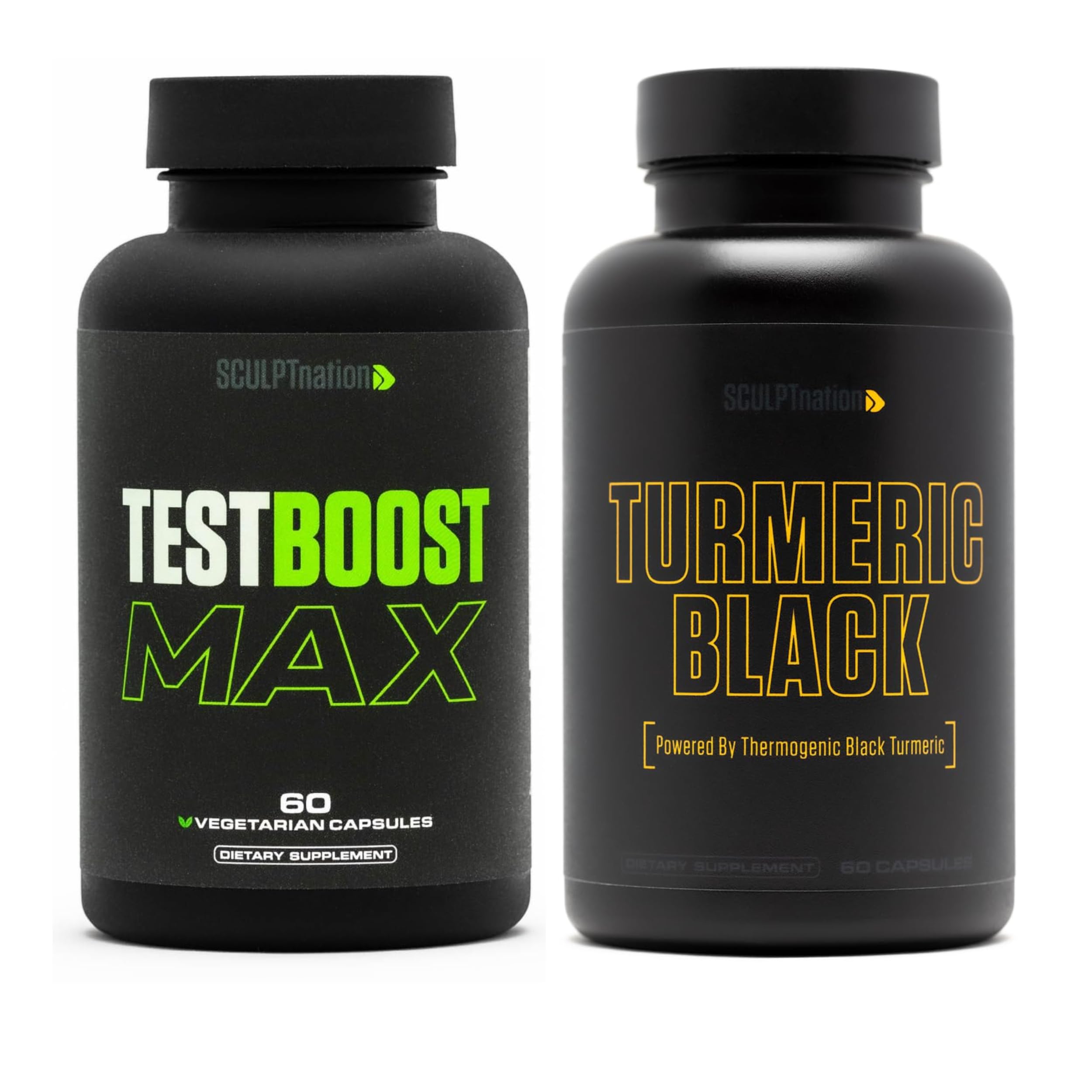 by V Shred Test Boost Max and Turmeric Black Bundle