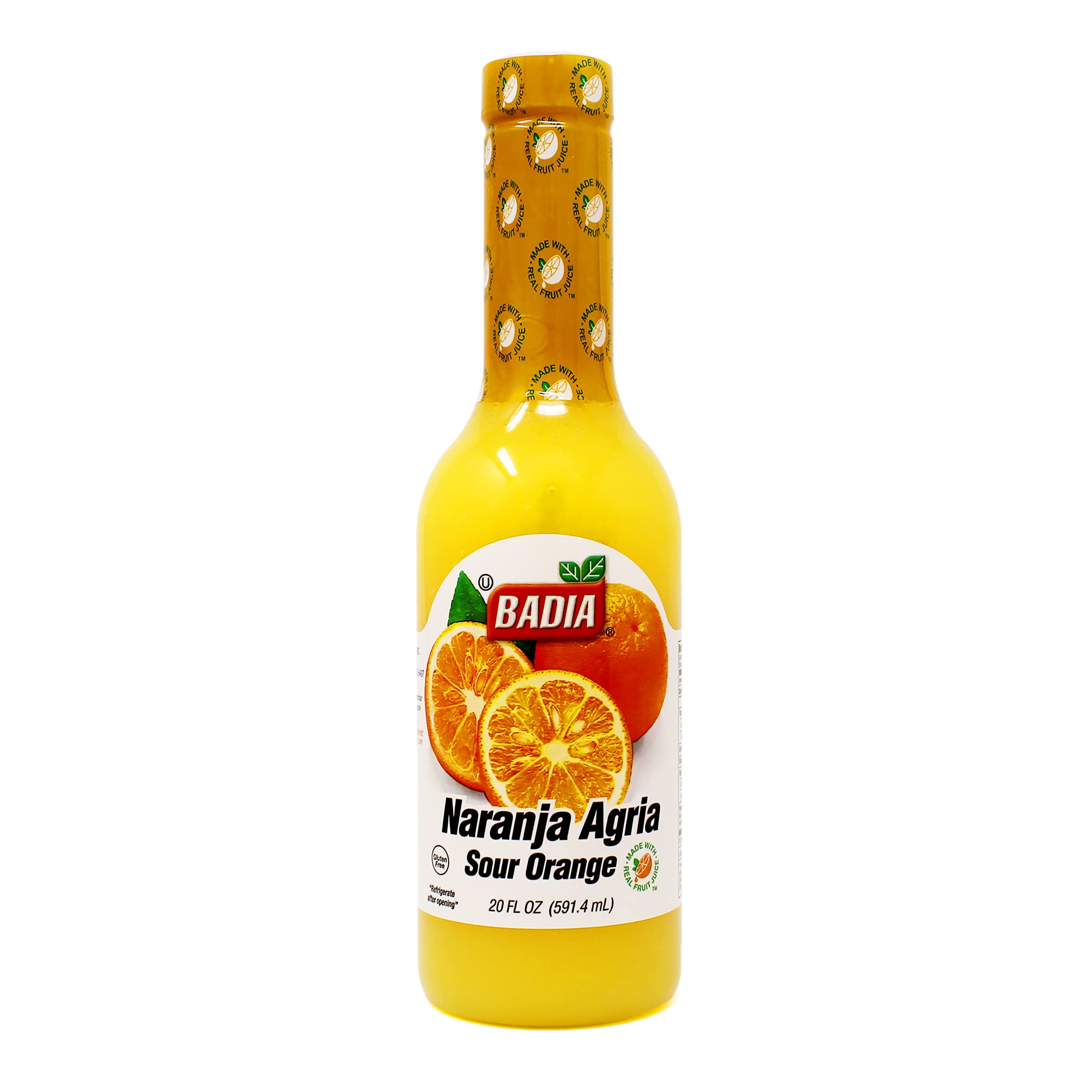 BadiaOrange Bitter - Naranja Agria, 20 Ounce, Yellow (BA405)