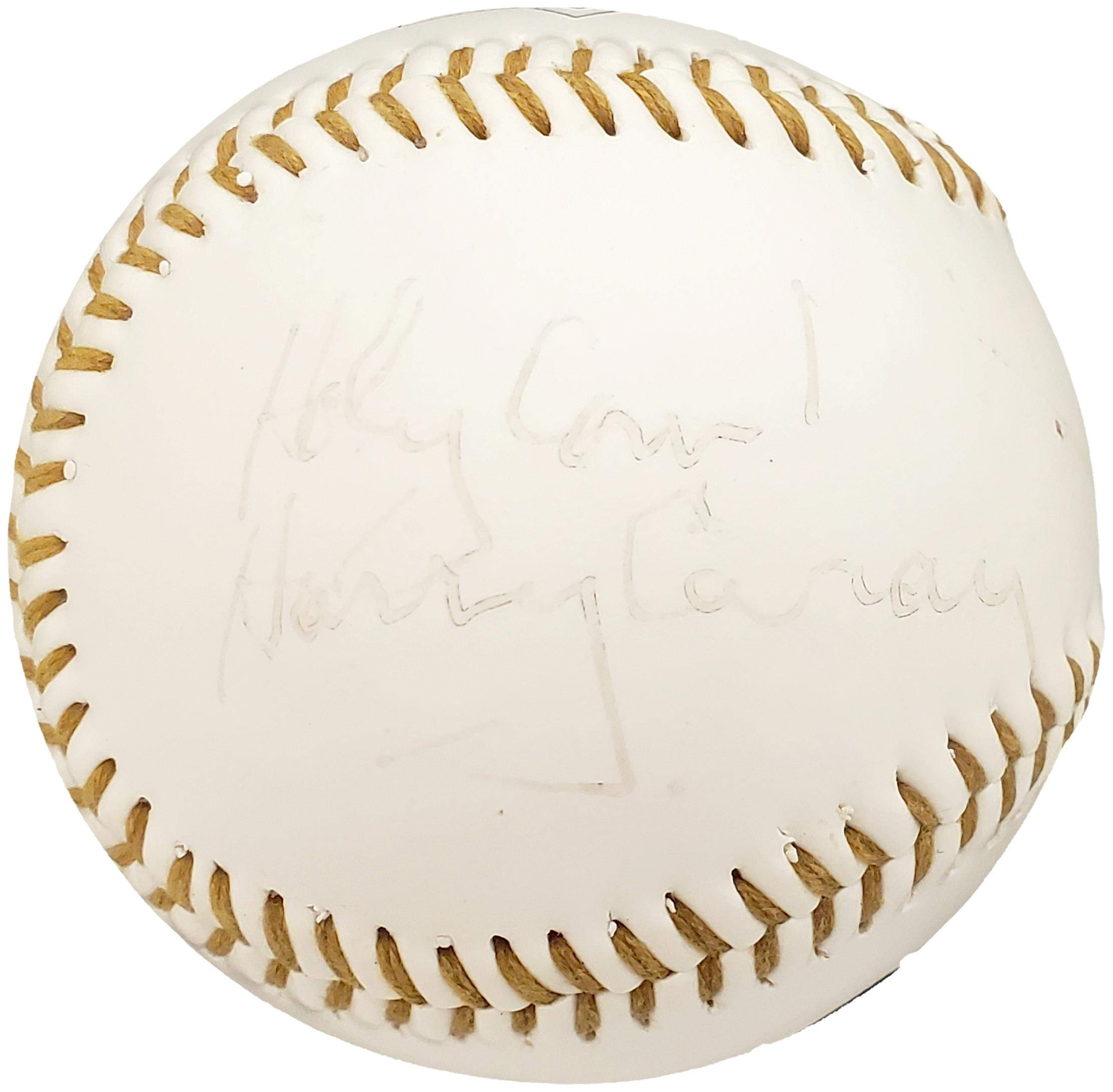 Harry Caray Autographed Official Fotoball Baseball Chicago Cubs Announcer "Holy Cow" PSA/DNA #AE73314 - Autographed Baseballs