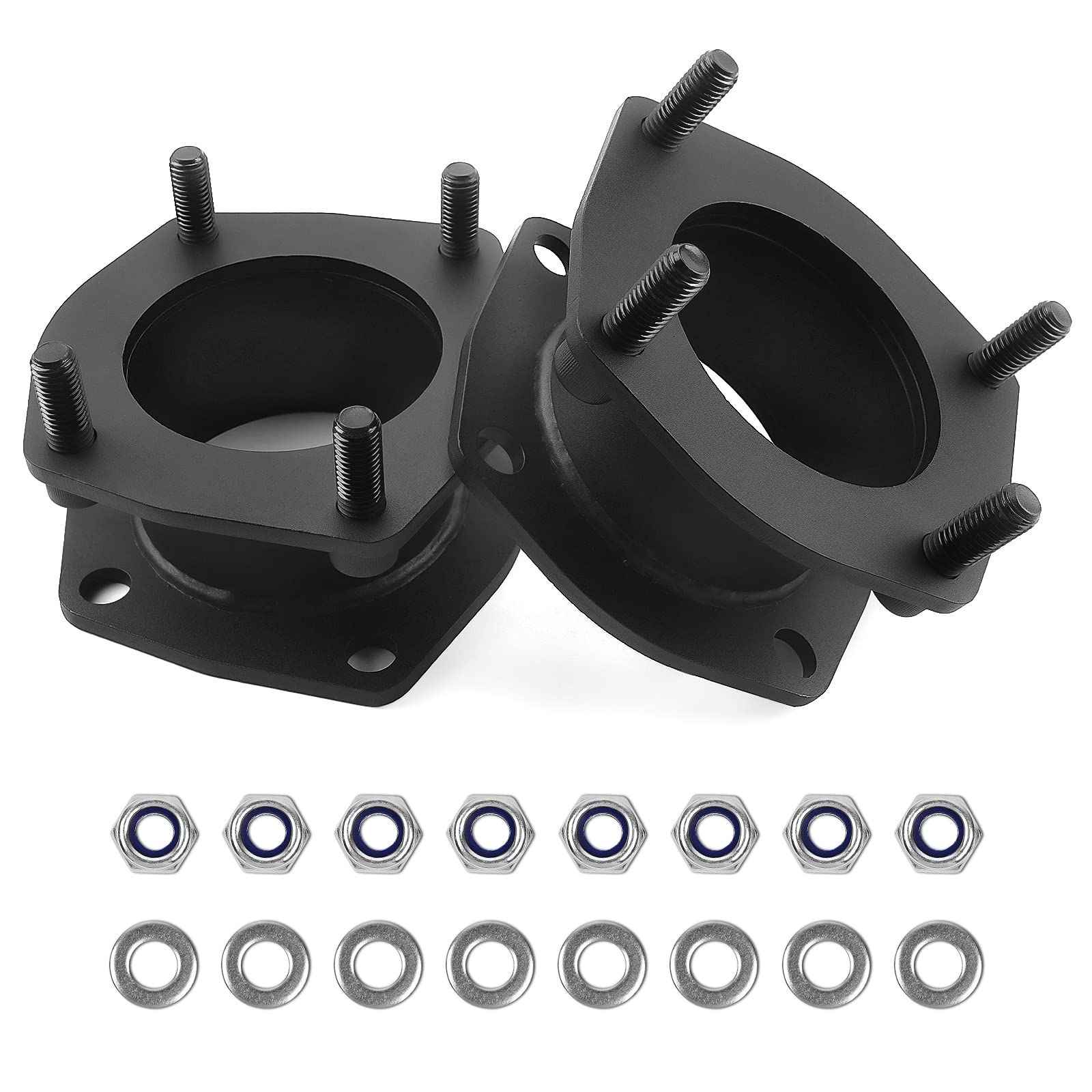 AUTOPTIM 2.5" Front Leveling Lift Kit - Replacement for 2006-2010 Jeep Commander Front Leveling Kit, 2005-2010 Jeep Grand Cherokee Leveling Kit, 2.5 Inch Strut Spacer