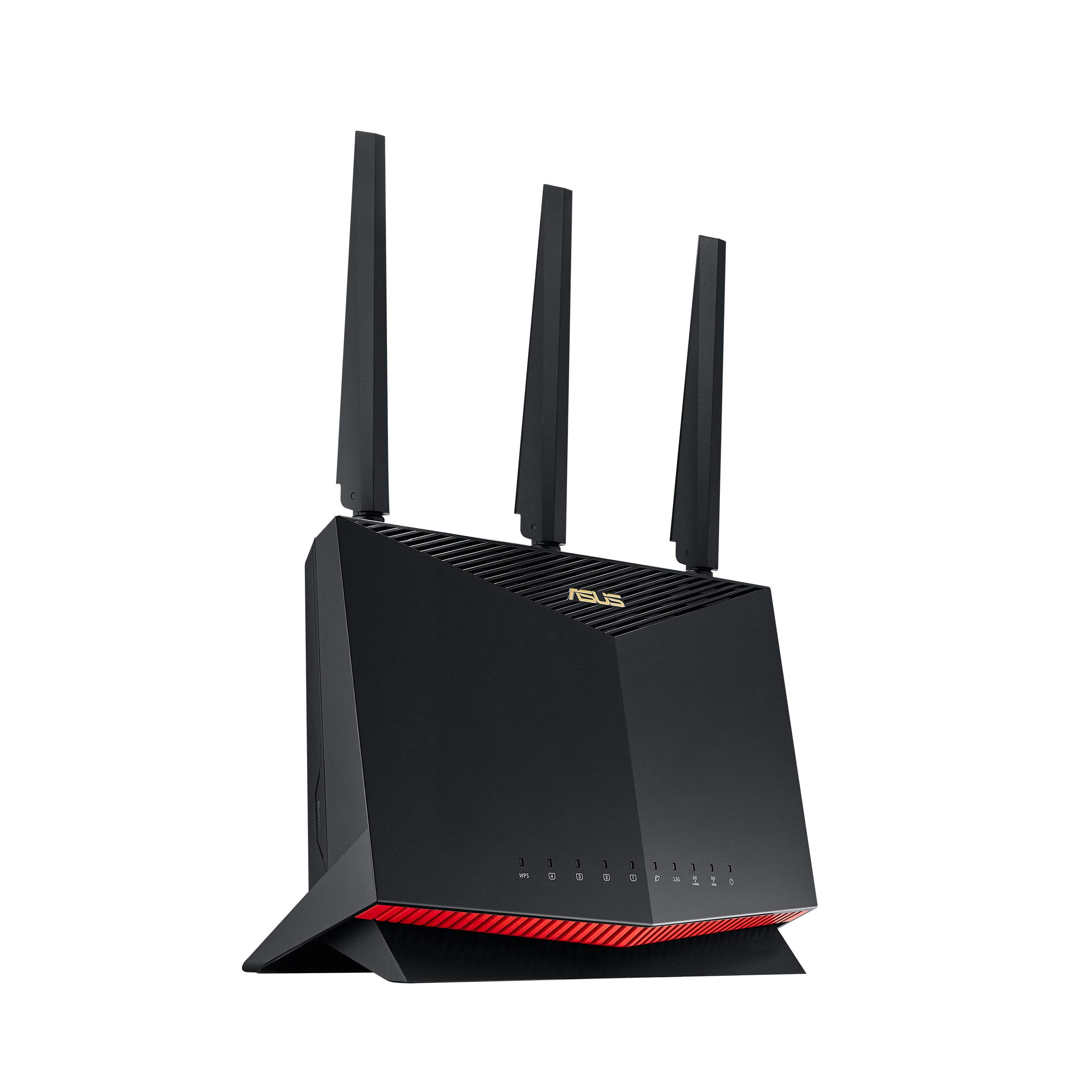 ASUS AX5700 WiFi 6 Gaming Router (RT-AX86S) – Dual Band Gigabit Wireless Internet, up to 2500 sq ft, Lifetime Free Internet Security, Mesh WiFi Support, Gaming Port, True 2 Gbps