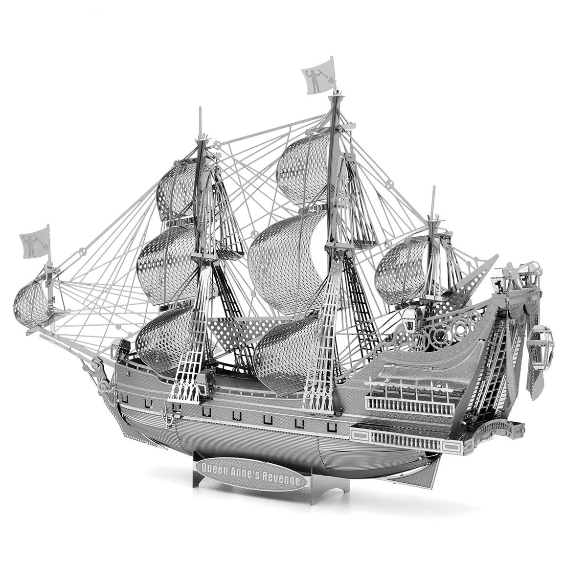 Fascinations Metal Earth Premium Series Queen Anne's Revenge 3D Metal Model