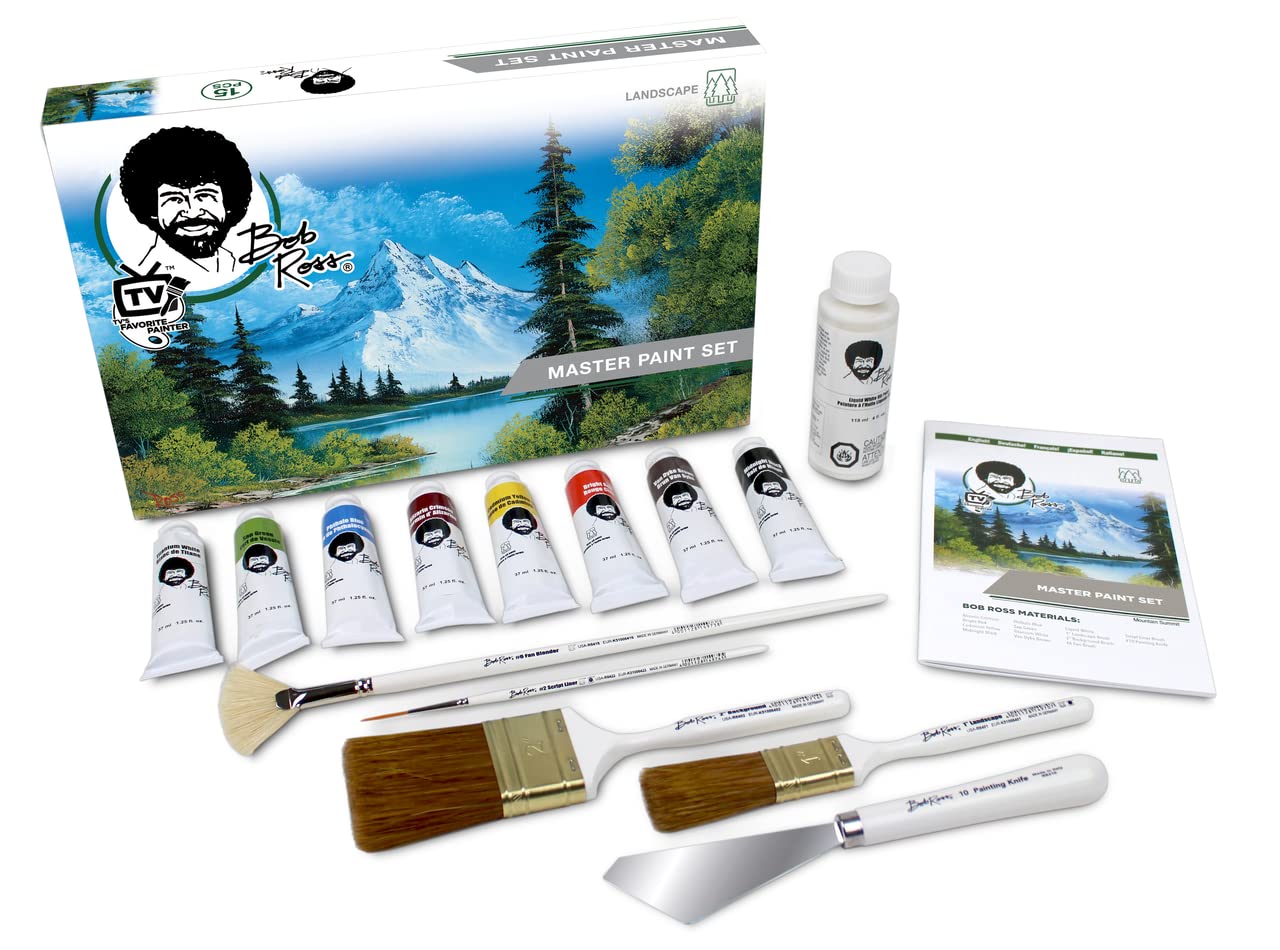 Martin/F. Weber Bob Ross Master Paint Set