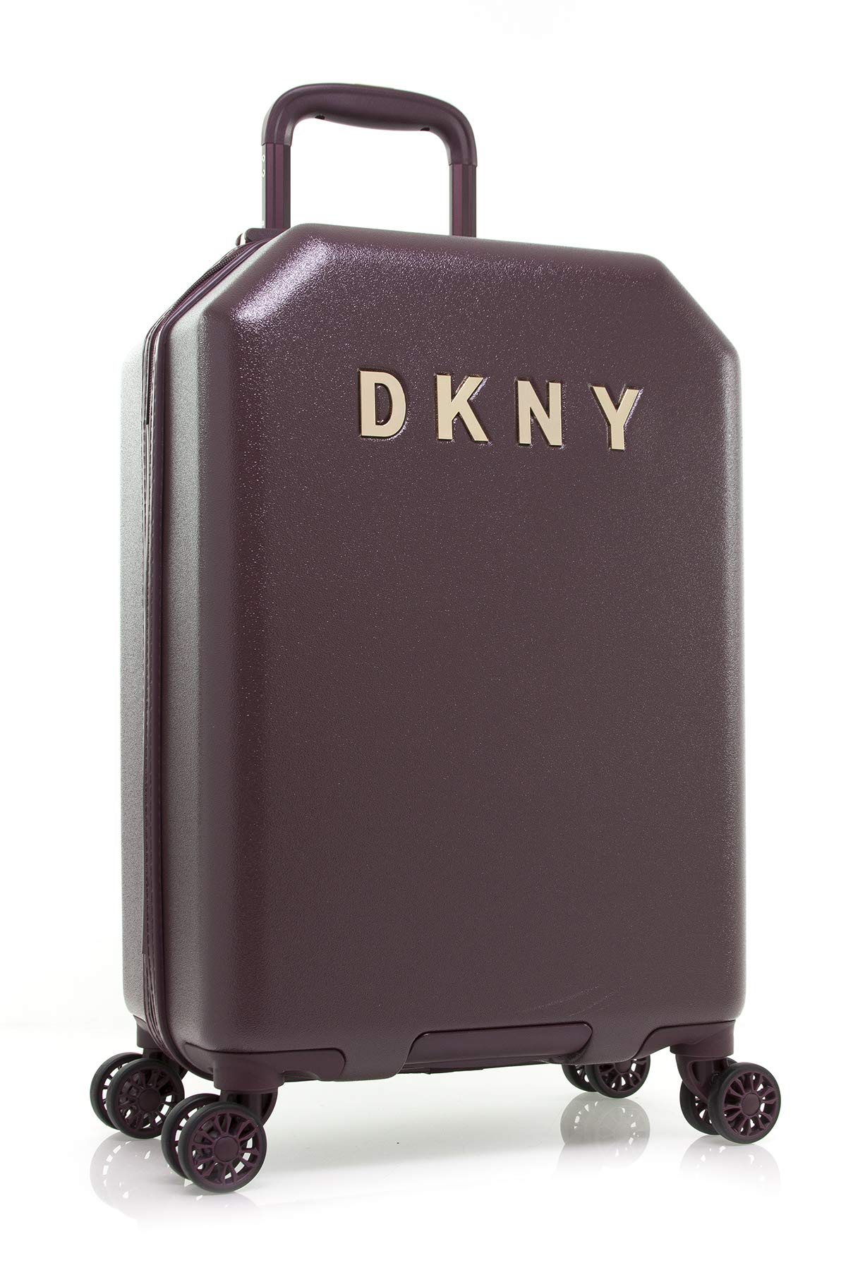 DKNYLuggage 21" Upright with 8 Spinner Wheels, Abs+pc Case, Weekend Bag