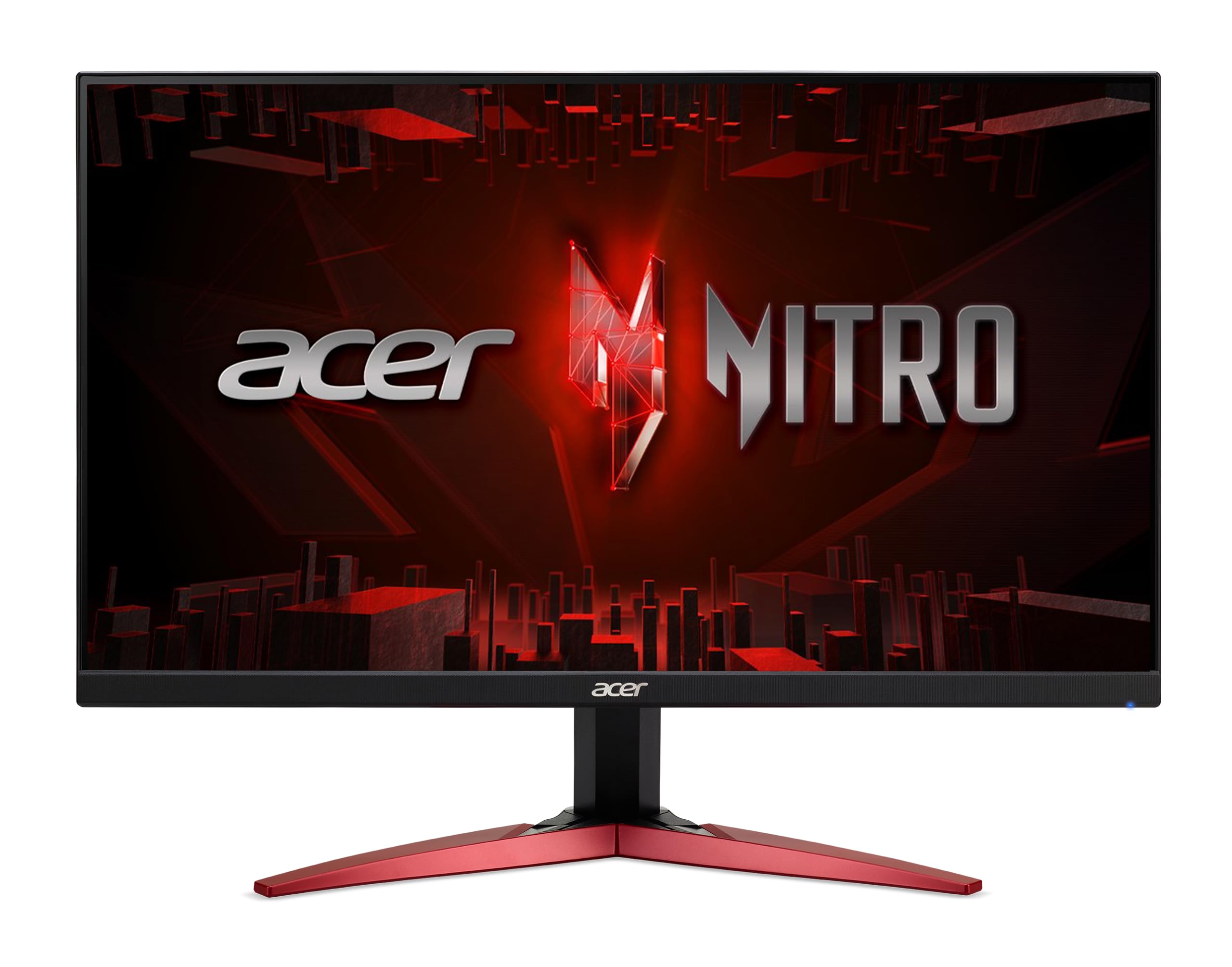 Acer Nitro 23.8" Full HD 1920x1080 PC Gaming Monitor | AMD FreeSync | Up to 100Hz Refresh | 1ms (VRB) | 99% sRGB | Two 2W Speakers | VESA Mountable | 2 x HDMI Ports 1.4 & 1 x VGA Port | KG241Y Ebmiix