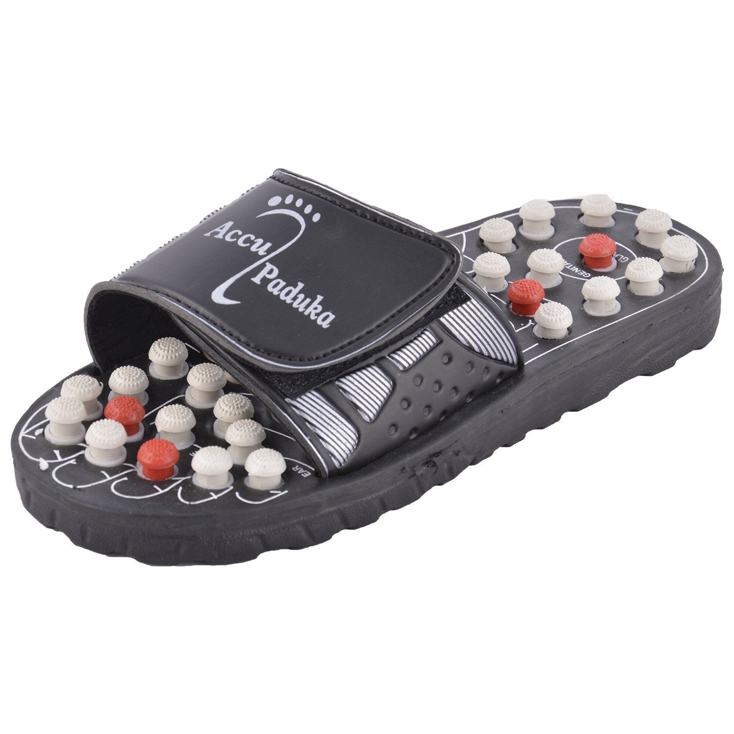 ACS Acupressure and Magnetic Therapy Accu Paduka Slippers 8 no