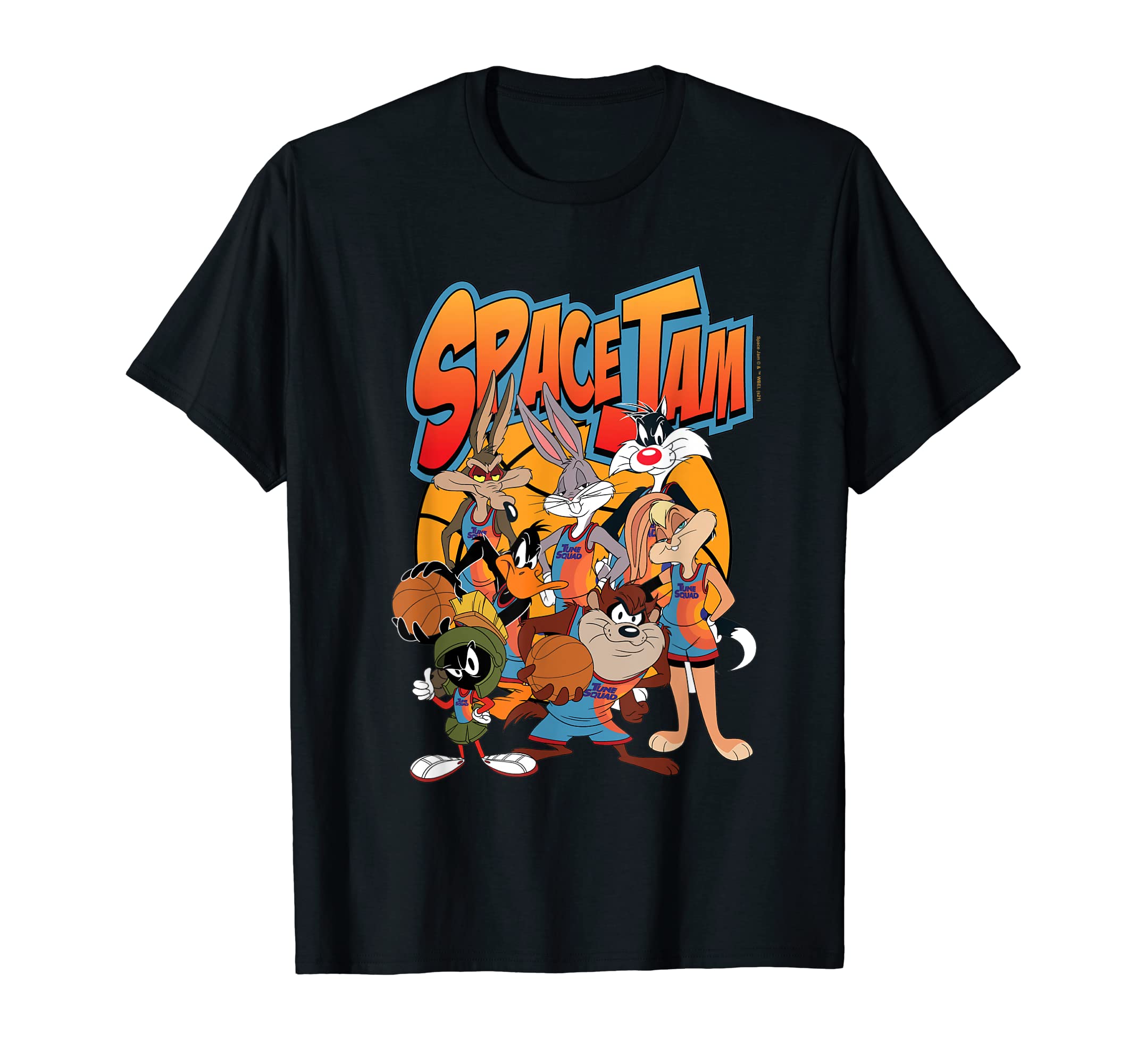 Looney TunesSpace Jam Characters T-Shirt