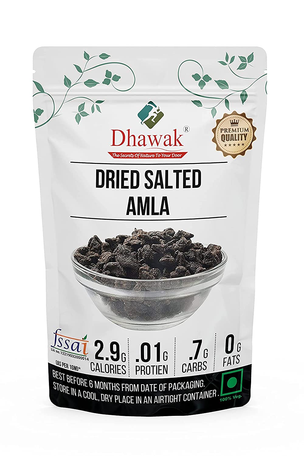 pexal Dhawak Dried Salted Amla - 250 GMS.ck]