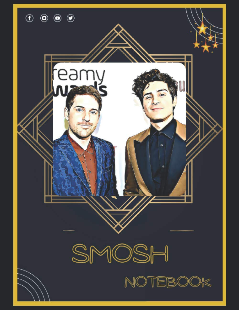 Smosh Notebook: A Large Notebook/Composition/Journal Book with Over 120 College Lined Pages - Great Gift for a Close Friend or a Family