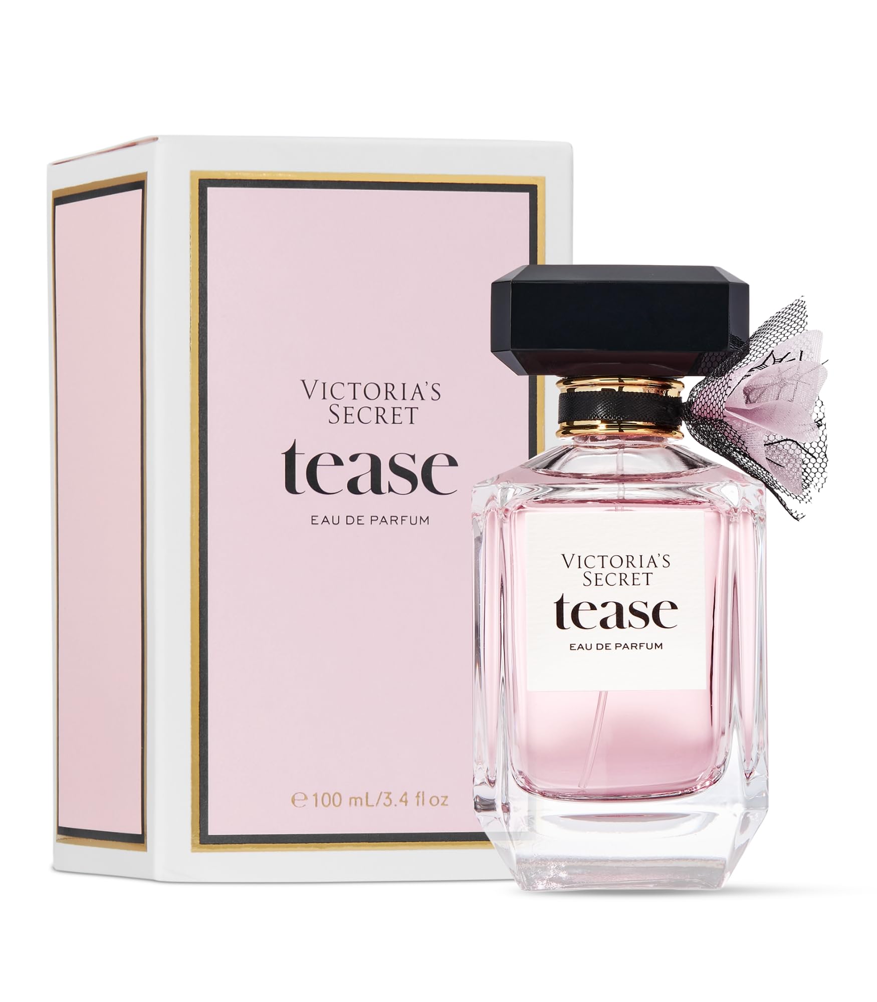 Victoria's SecretTease Eau de Parfum, Notes of White Gardenia, Anjou Pear & Black Vanilla, Perfumes for Women (3.4 oz)