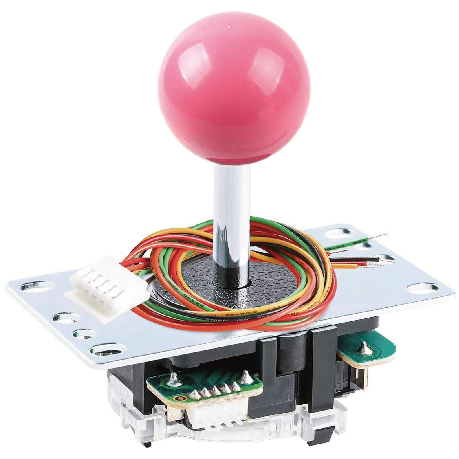 SANWA Mother Board 8YT Pink for Arcade Jamma Game 4 & 8 Way Adjustable, Compatible with Catz