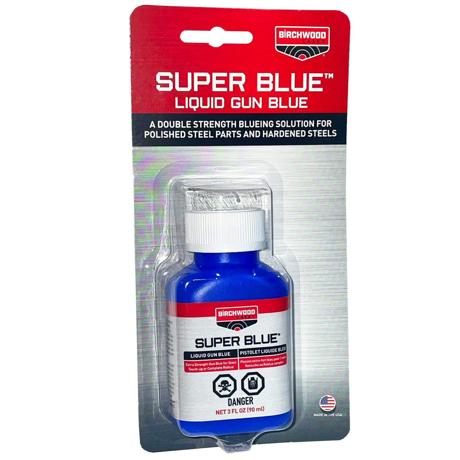 Birchwood CaseyE & F Super Blue Liquid Gun Blue 90 Ml