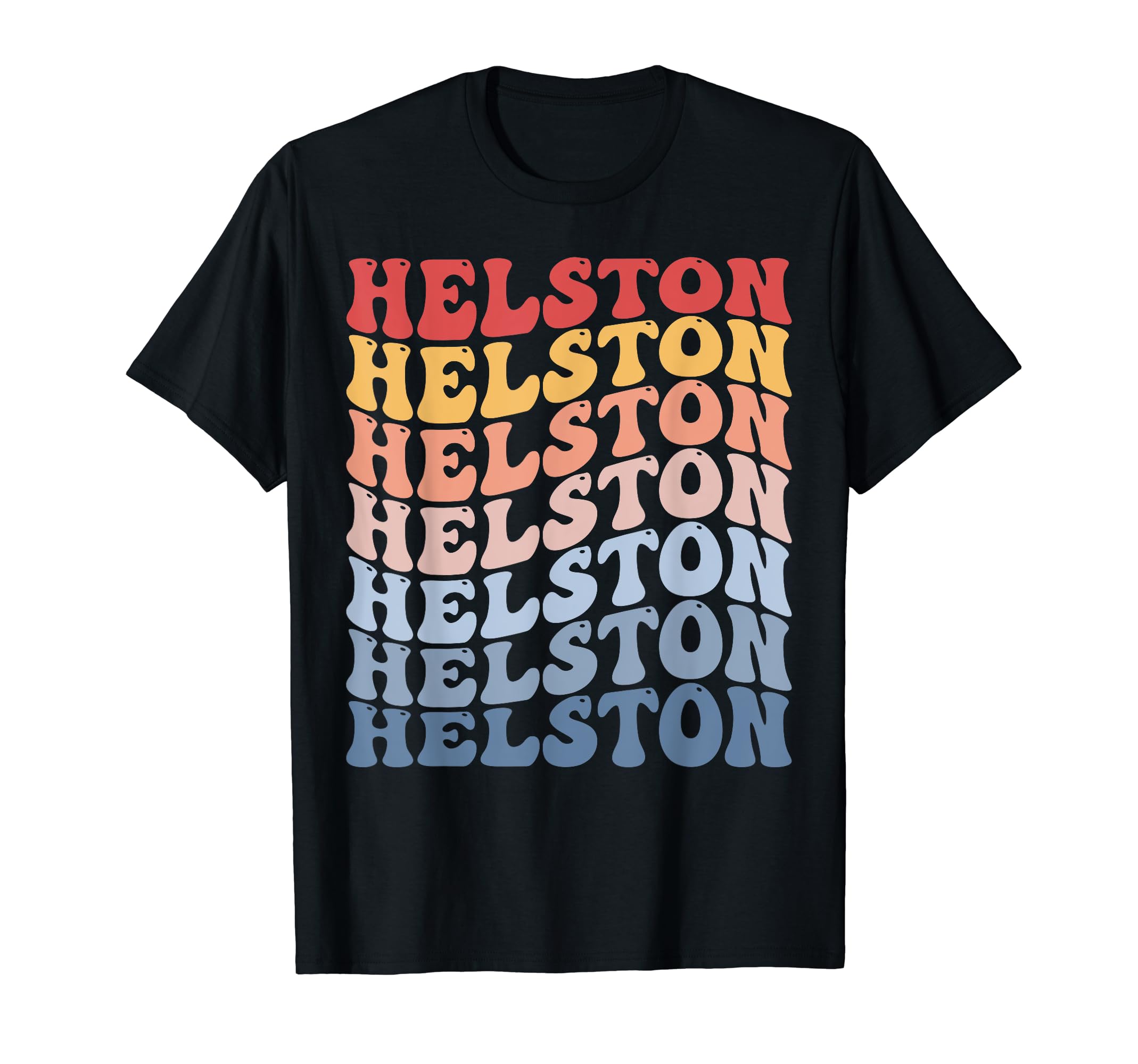 Helston City Groovy Retro T-Shirt