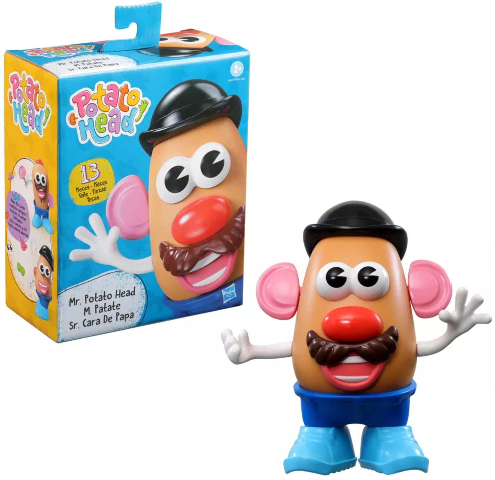 Hasbro Playskool - Classic Mr Potato Head - 13 Accessories Included - Toy Story