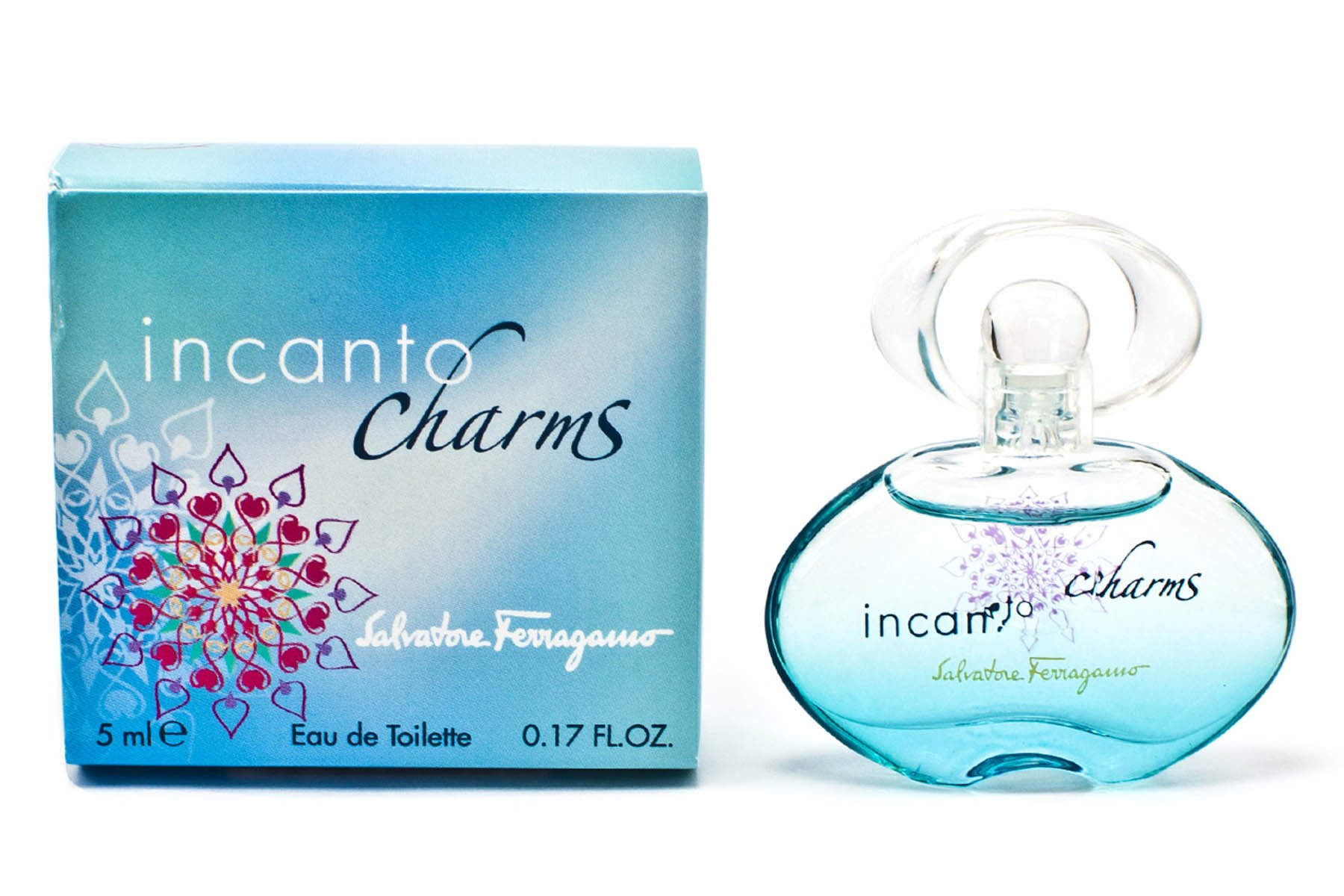 SALVATORE FERRAGEMO Incanto Charms for Women Eau de Toilette 5ml Mini, 17 Ounce