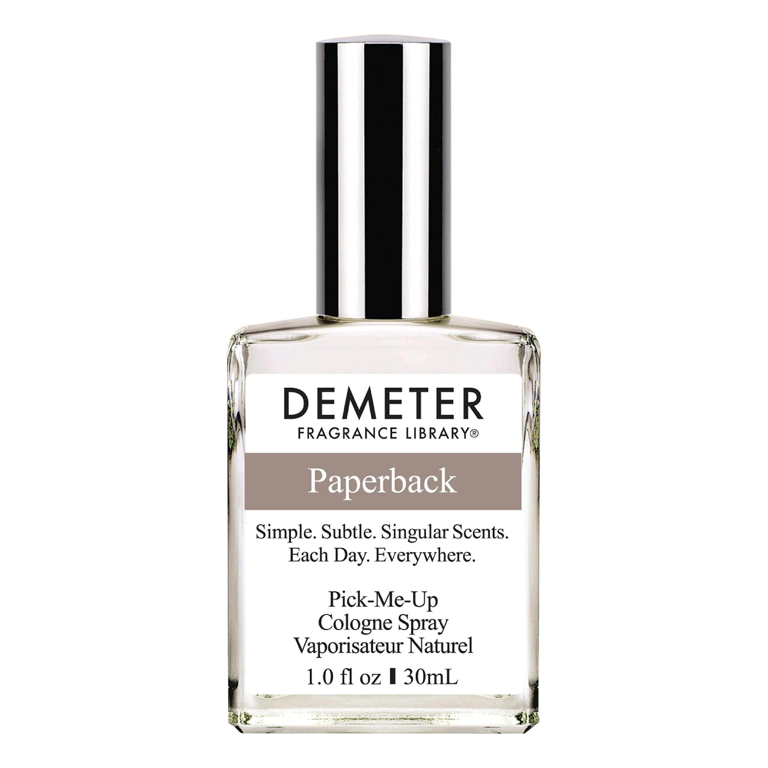 DEMETER, Paperback, 1oz Cologne Spray, Perfume for Women and Men