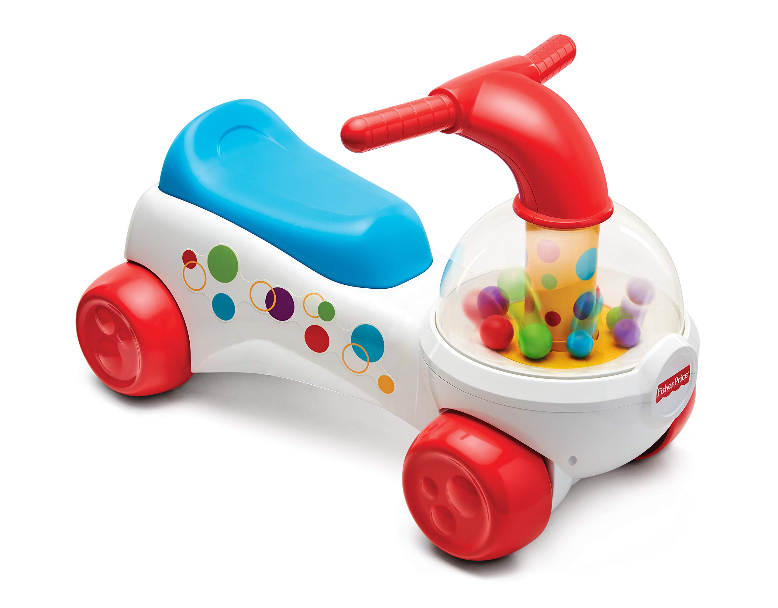 Fisher-Price Fisher Price Ride On Corn Popper, 75775, White Red Blue, 75775 1