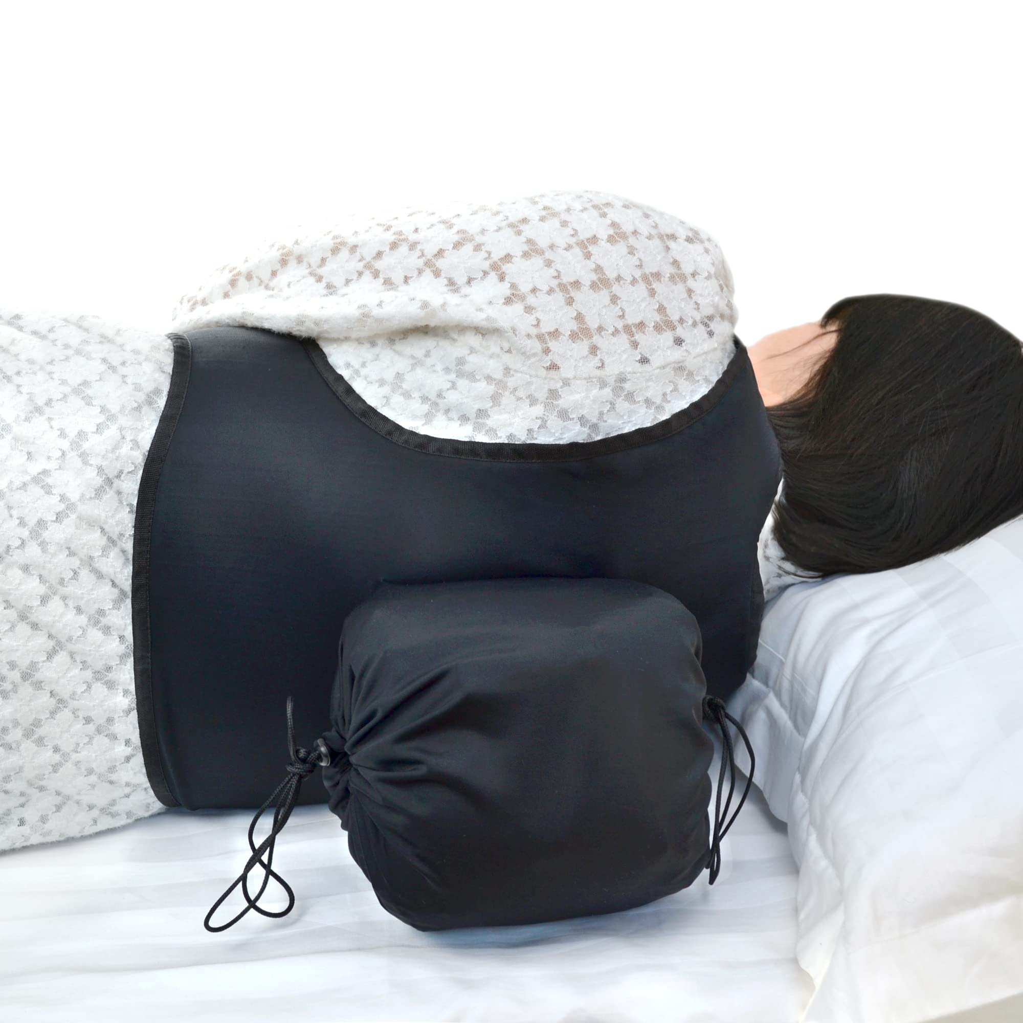 rainbowstar Positional Sleep Aid Backpack Anti Snoring Side Sleeper Pillow for Snoring or Change Supine Sleep Positions