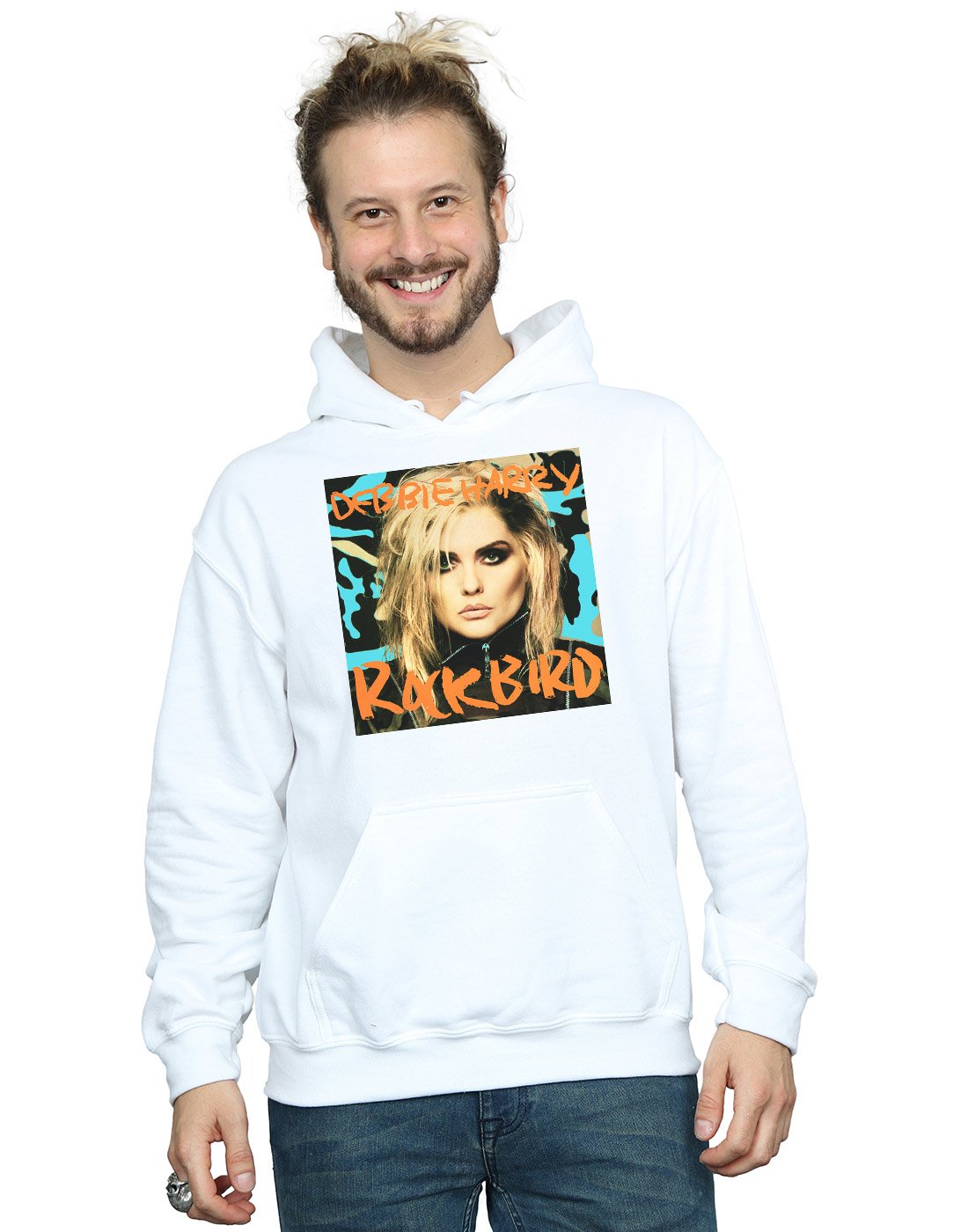 Debbie Harry Men's Rockbird Cover Hoodie