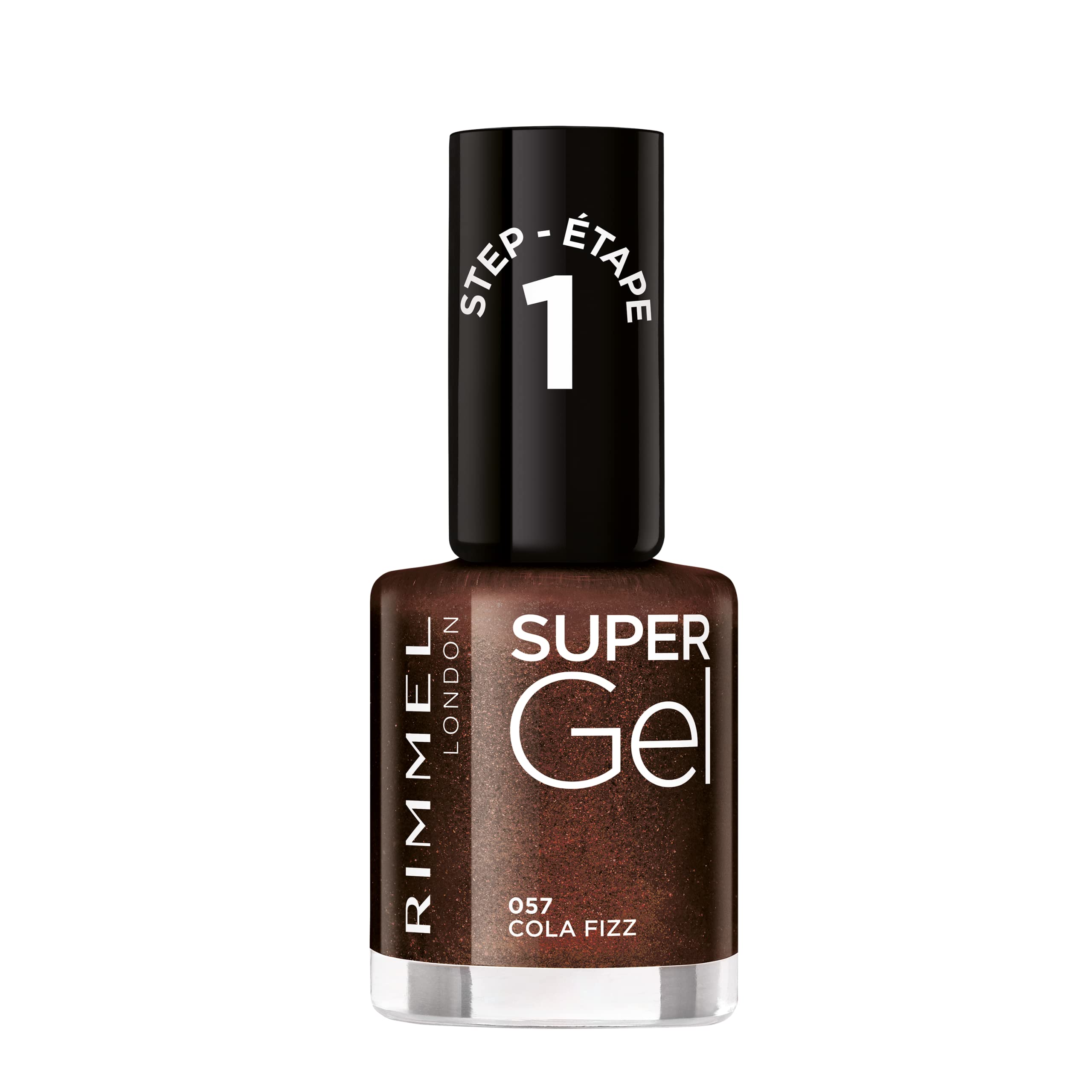 Rimmel London Super Gel Nail Polish, 057 Cola Fizz, 12ml