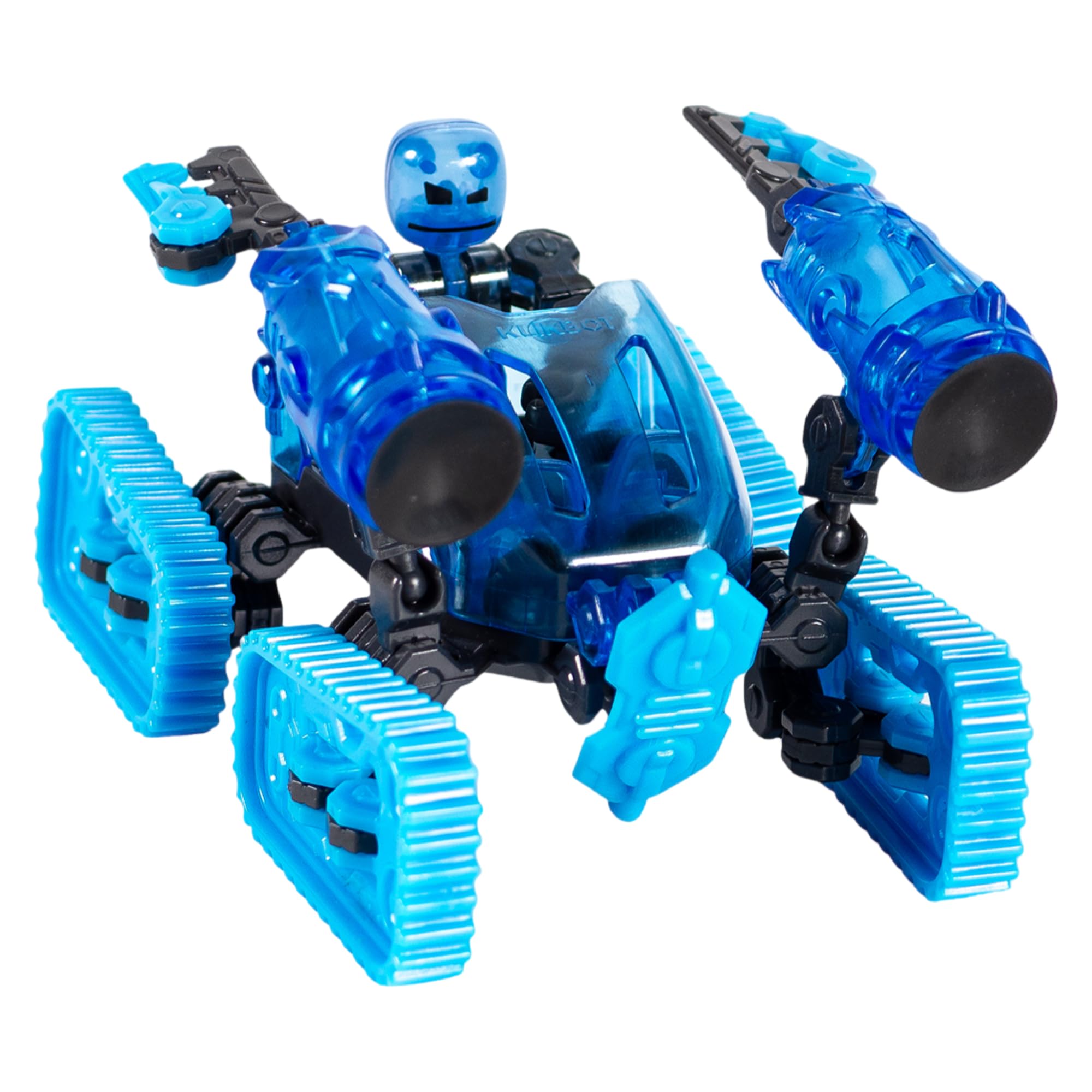 Zing Klikbot Megabots - Create Stop Motion Animation, for Ages 8 and Up - Trailblazer (Blue)