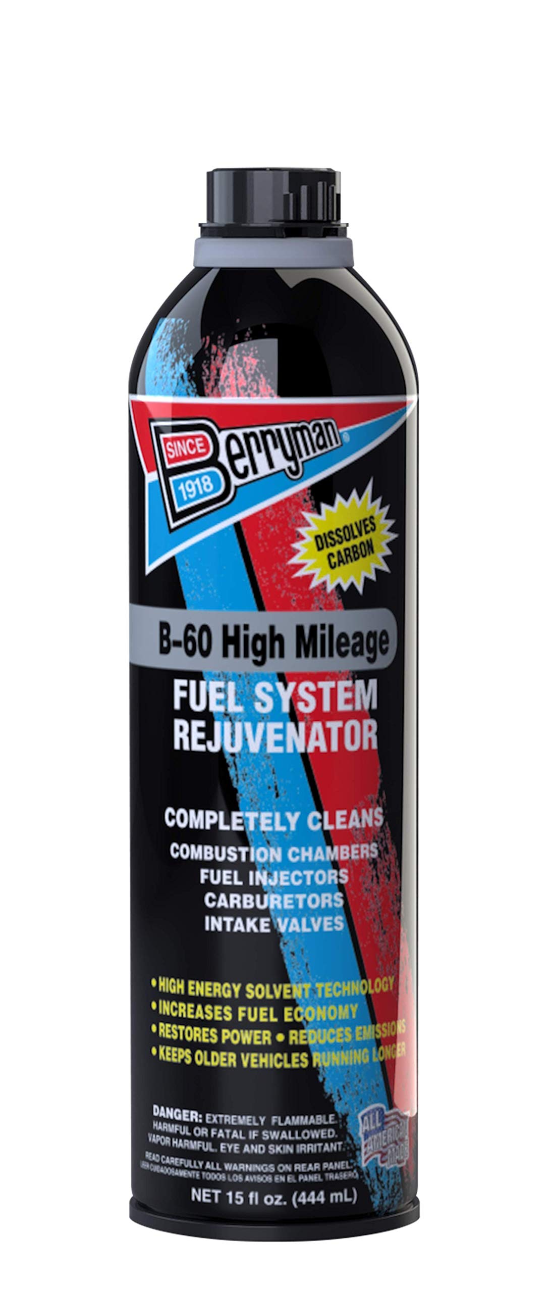 Berryman Products 7516 High Mileage Fuel System Rejuvenator, Pour Can 15 fl.oz