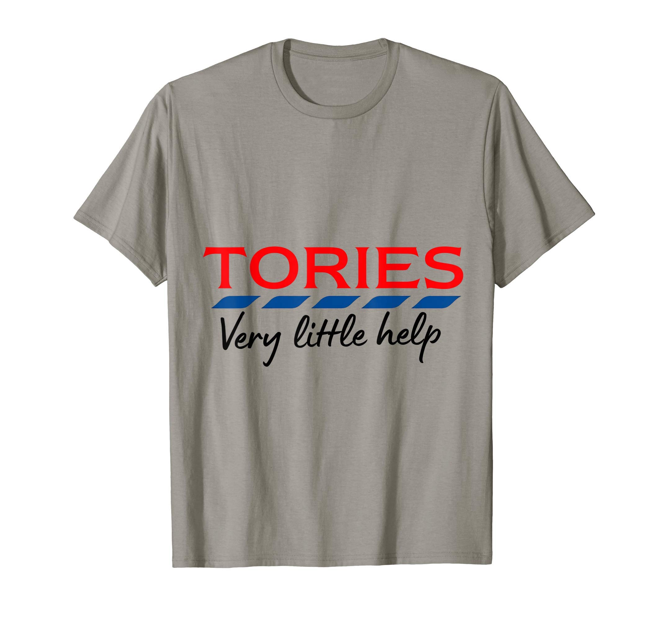 Merch HQTories very little help, Parody political satire T-Shirt