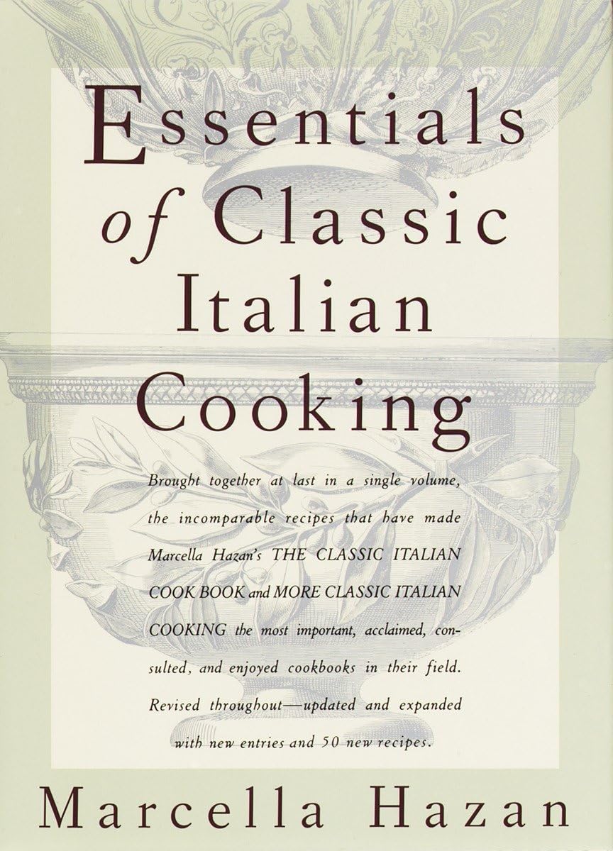 Essentials of Classic Italian Cooking Hardcover – Big Book, 27 October 1992