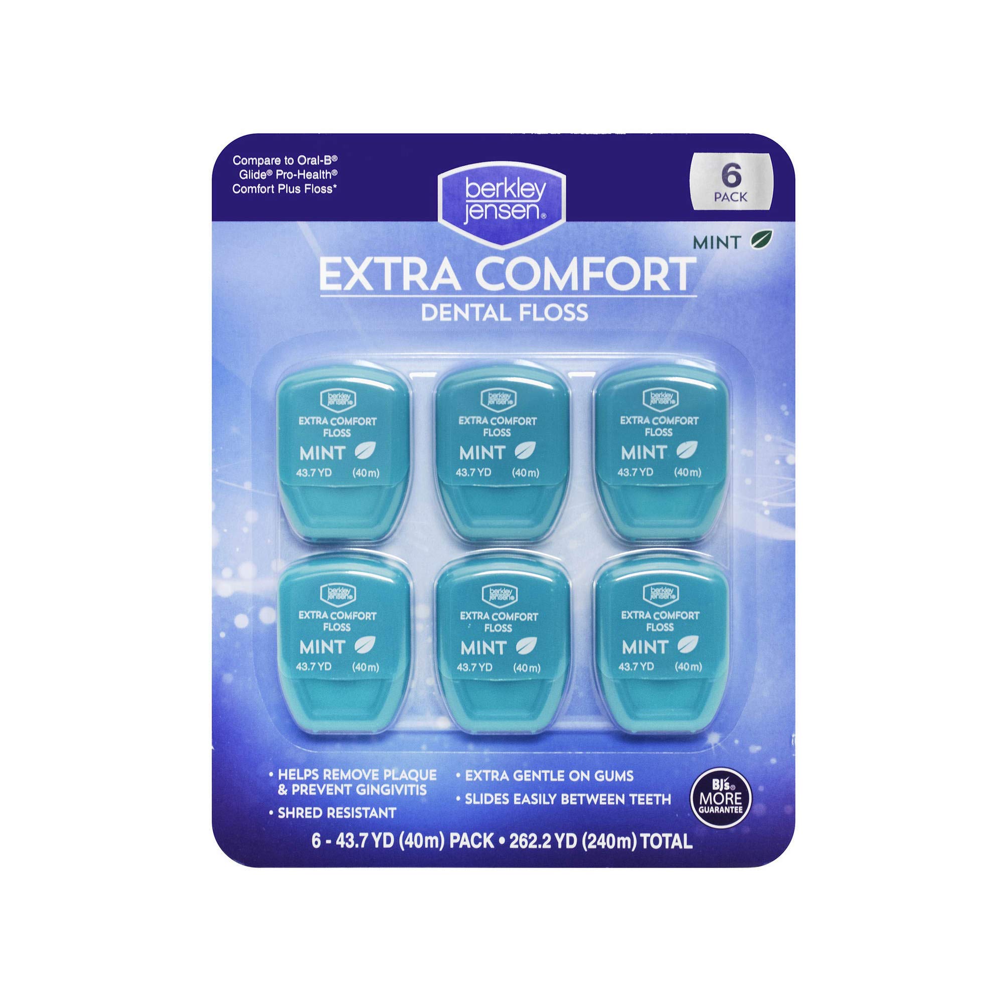 berkley jensenExtra Comfort Dental Floss, 6 pk.