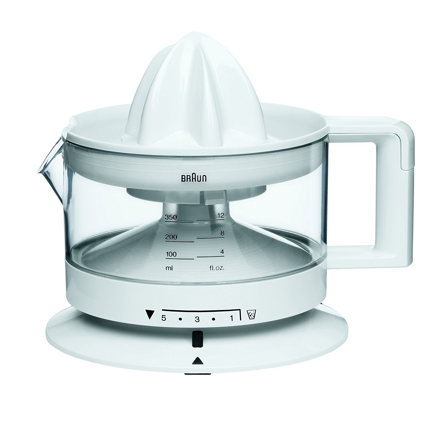 Braun Juicer, White, 350 Ml, Cj 3000"Min 1 year manufacturer warranty"