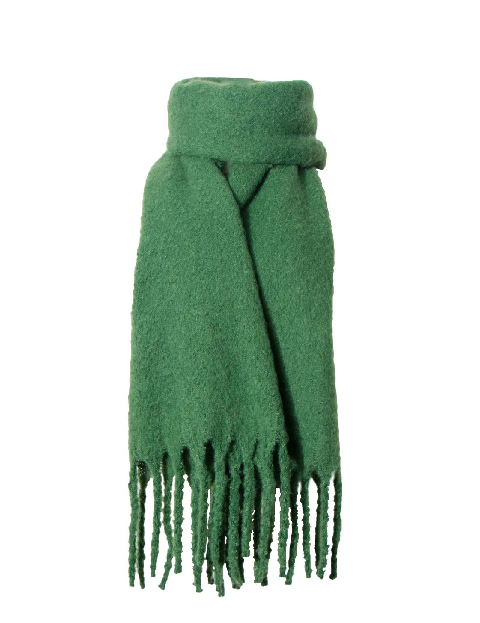 Scarfs for Women, Women Winter Scarf with Tassel, Ladies Pure Color Blanket Scarf / Shawl Wrap