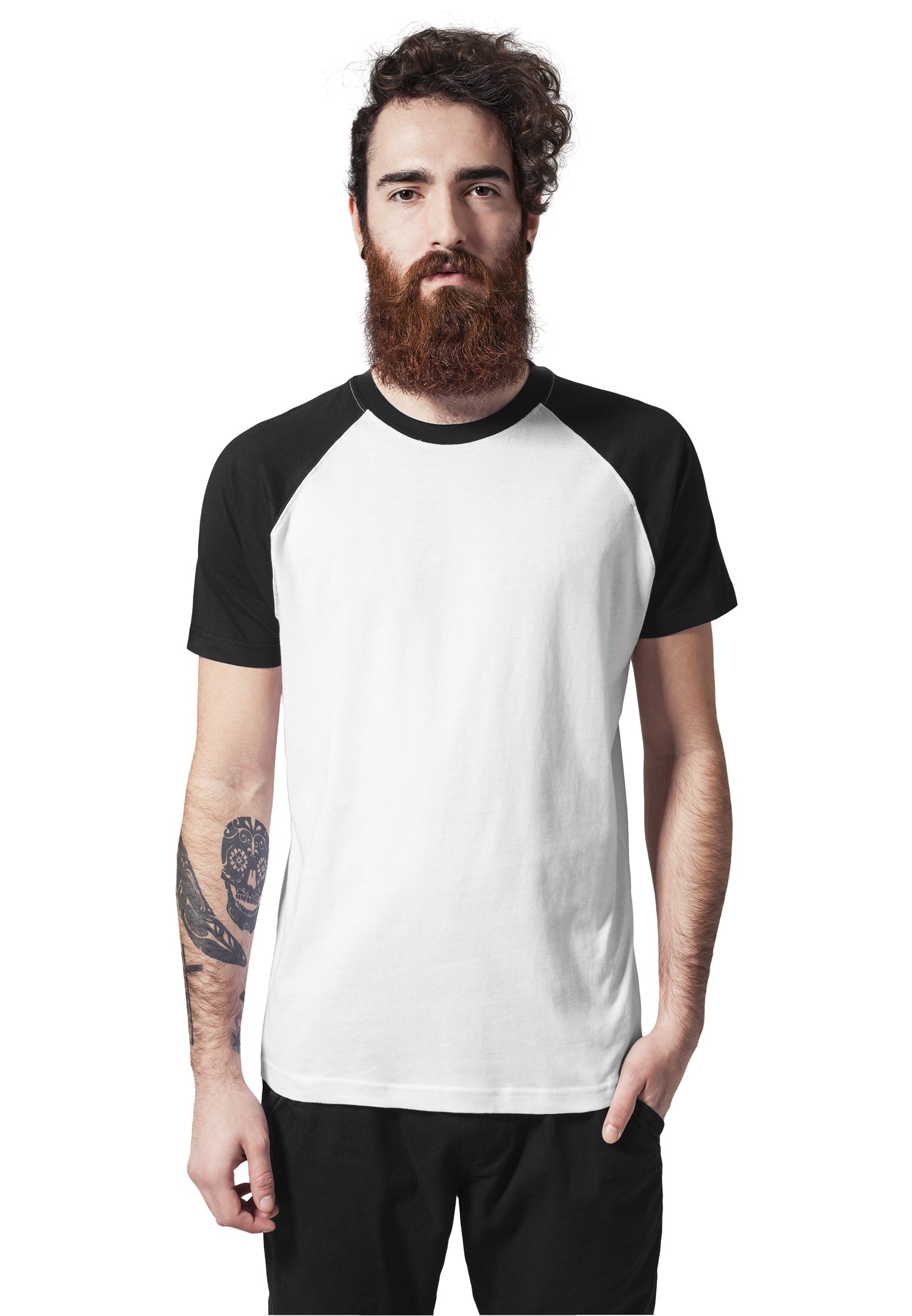 Urban ClassicsMens Raglan Contrast Tee T-Shirt (pack of 1)