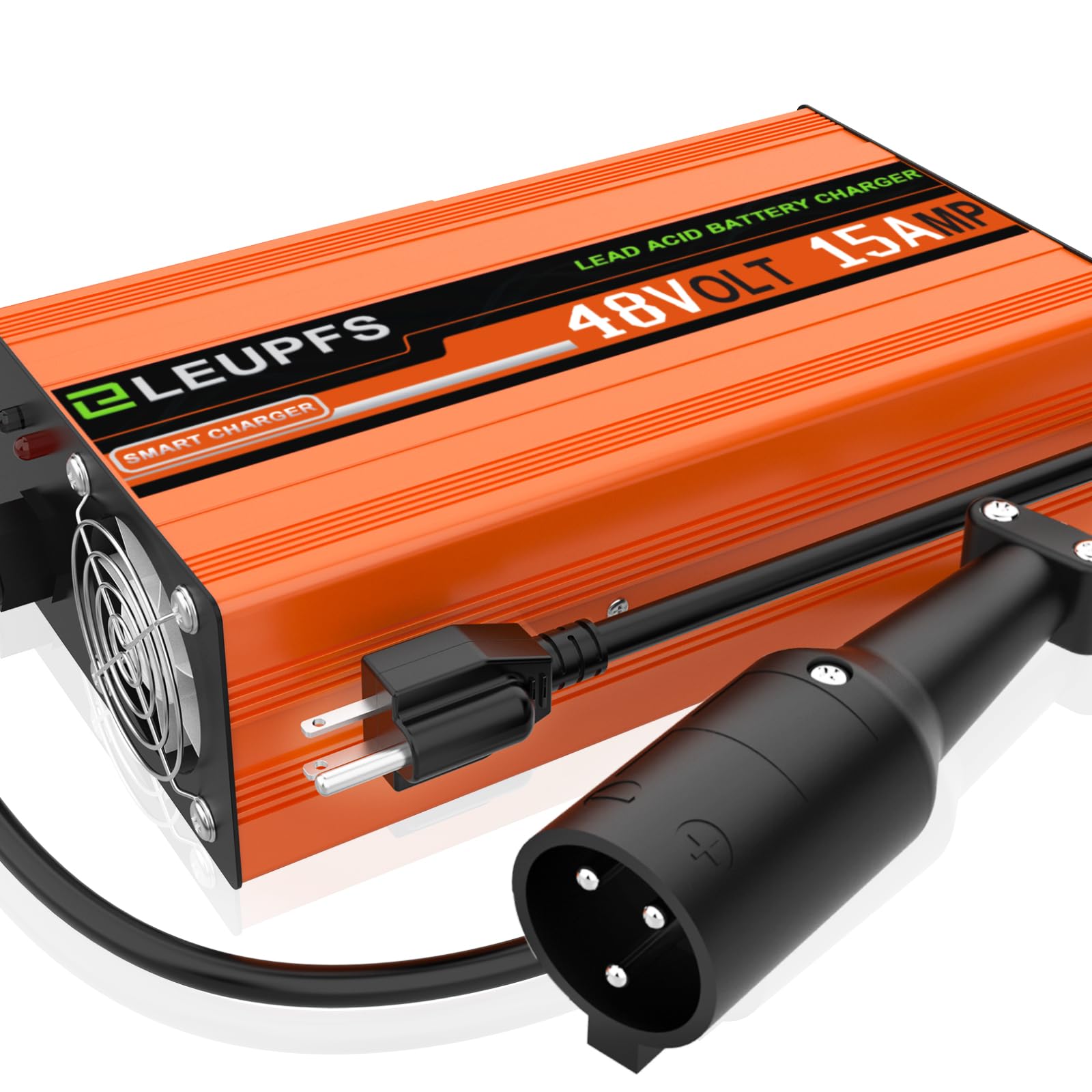 ELEUPFS 15Amp 48 Volt Golf Cart Battery Charger