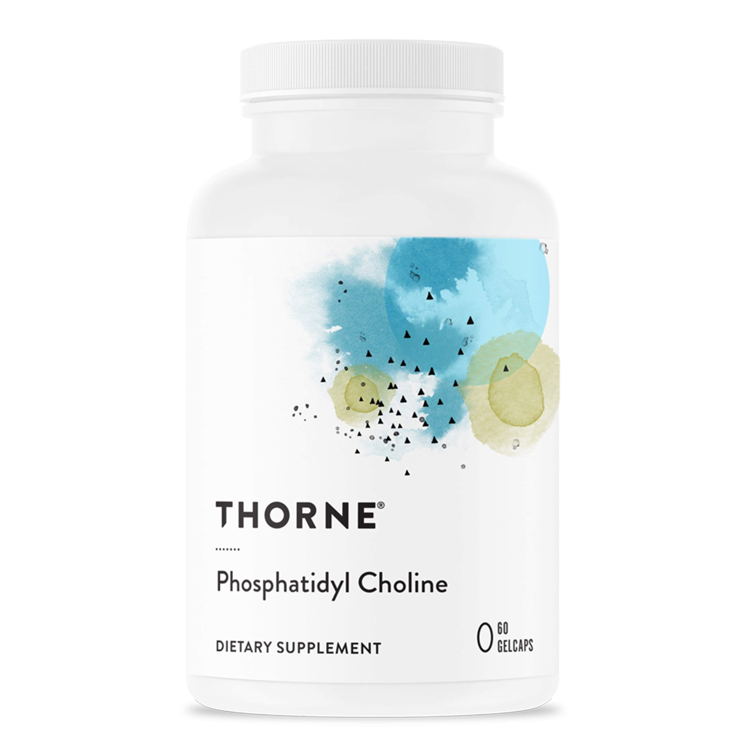 THORNE Phosphatidyl Choline - Phospholipid Complex for Cell Membrane Support - 60 Gelcaps