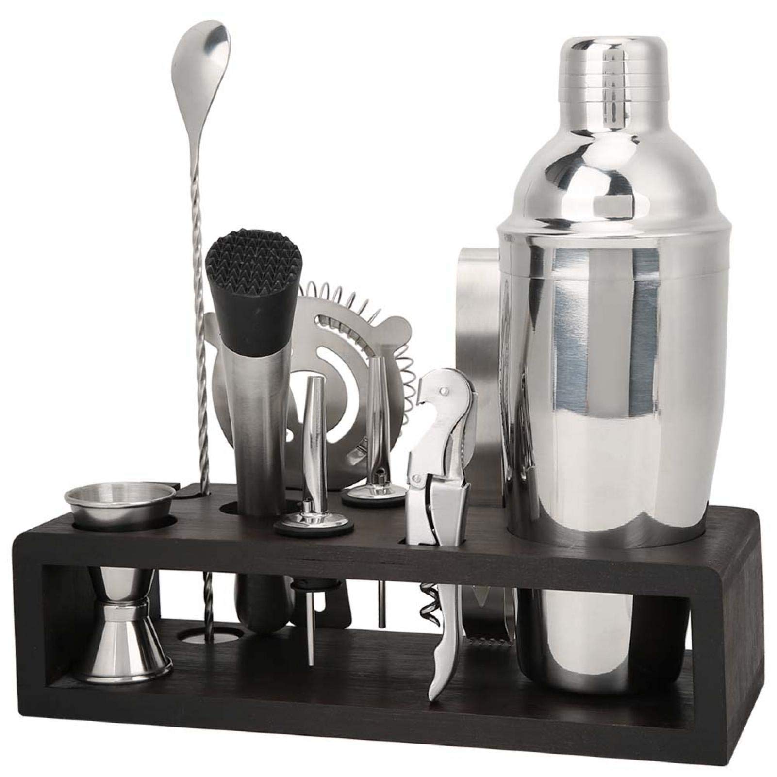 Cocktail Kit, Bartender Kit Cocktail Shaker, Stainless Steel Home for Bar Kitchen Family