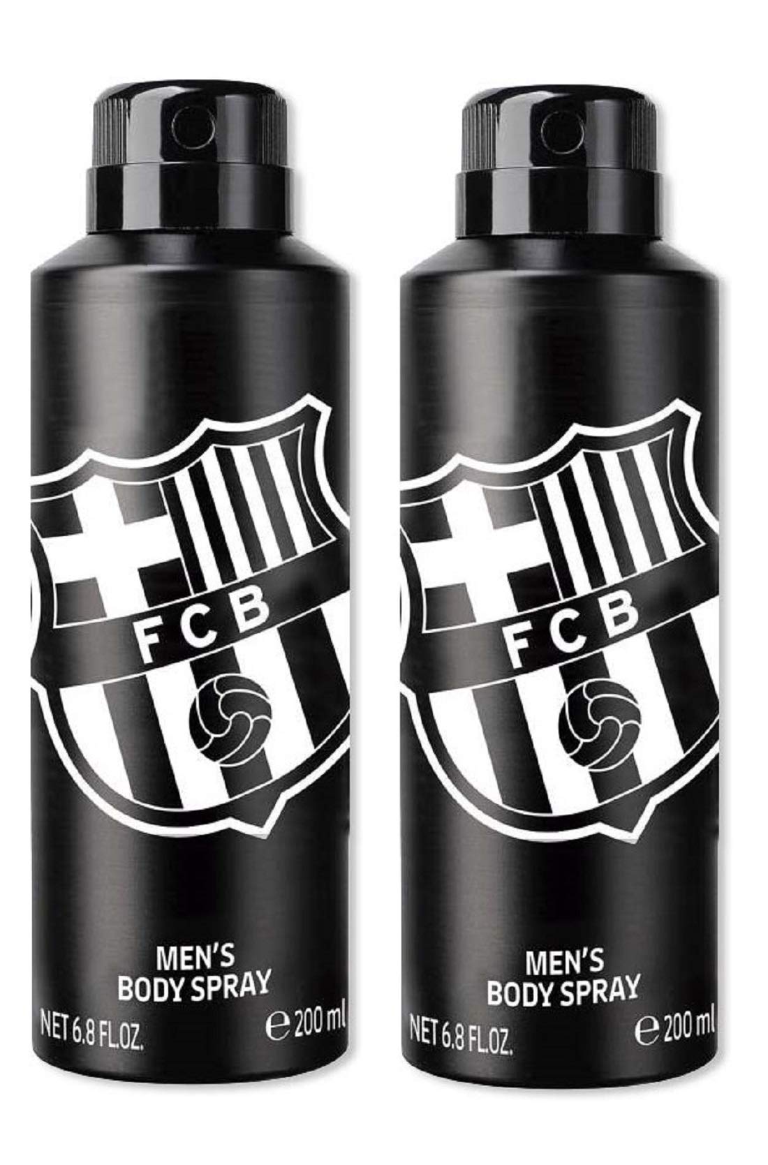 FC Barcelona Black Combo Pack Of 2 Deodorant Spray - For Men