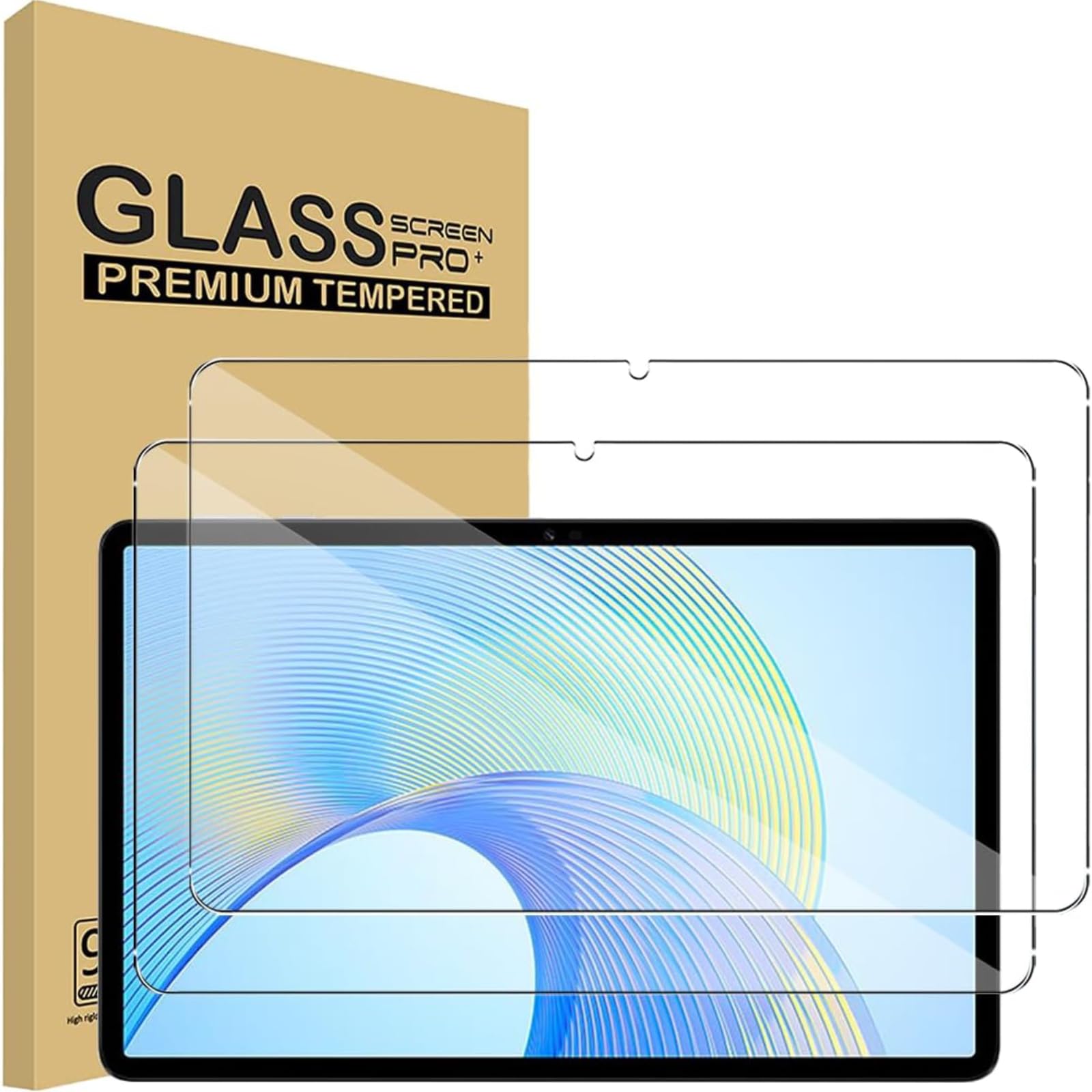 NESLIN 2Pack Screen Protector Compatible with Honor Pad X9/X8 Pro 11.5inch 2023, Ultra Clear 9H Hardness Tempered Glass Film, No Bubbles, Anti-Fingerprints Screen Protector for Honor X9/X8 Pro