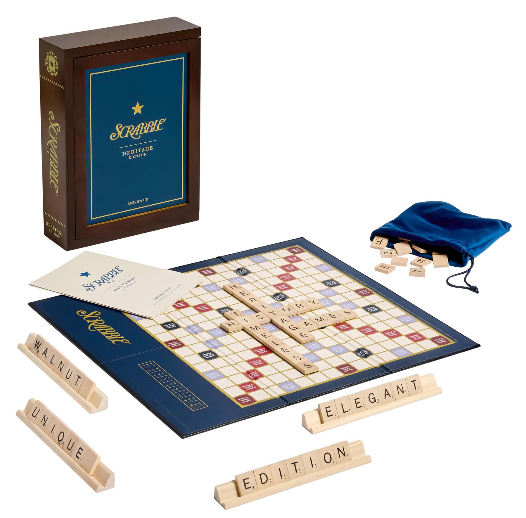 WS Game Company Scrabble Heritage Edition