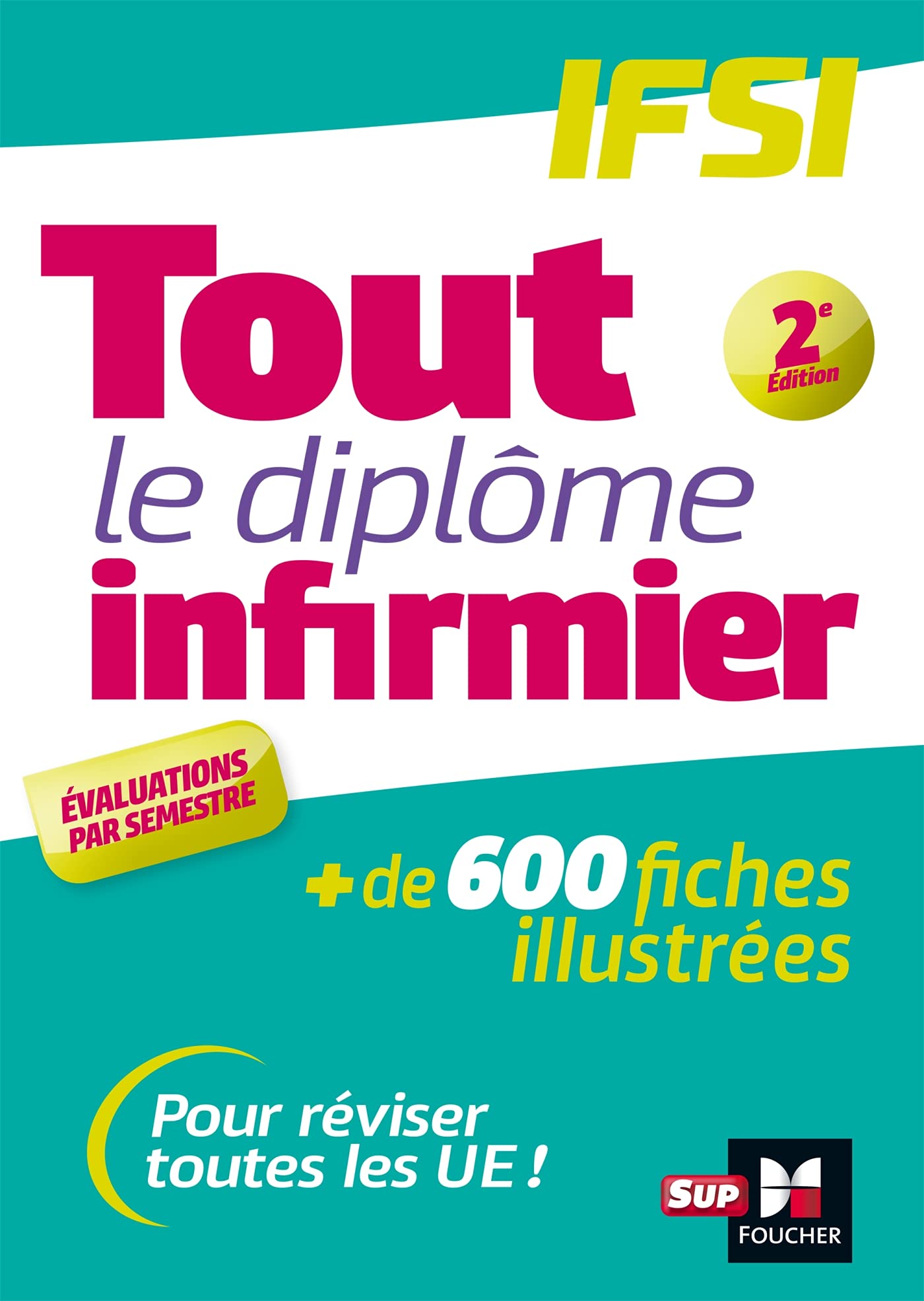 Tout le Diplôme Infirmier en fiches mémos - DEI - UE 1.1 à 6.2 - IFSI - Entrainement révision 2e Ed