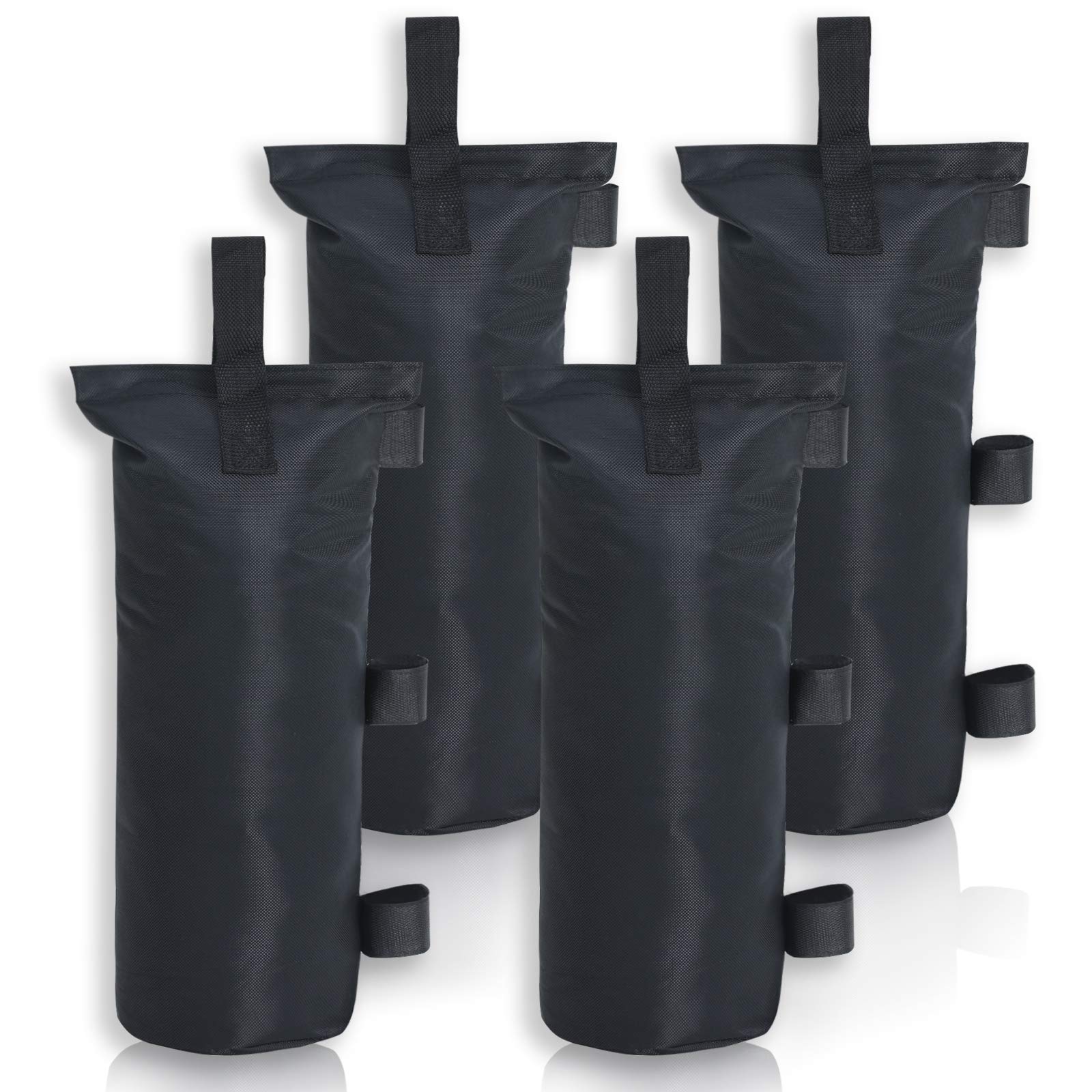 MasterCanopy100lbs Canopy Weight Sandbags (7"x18",Black)