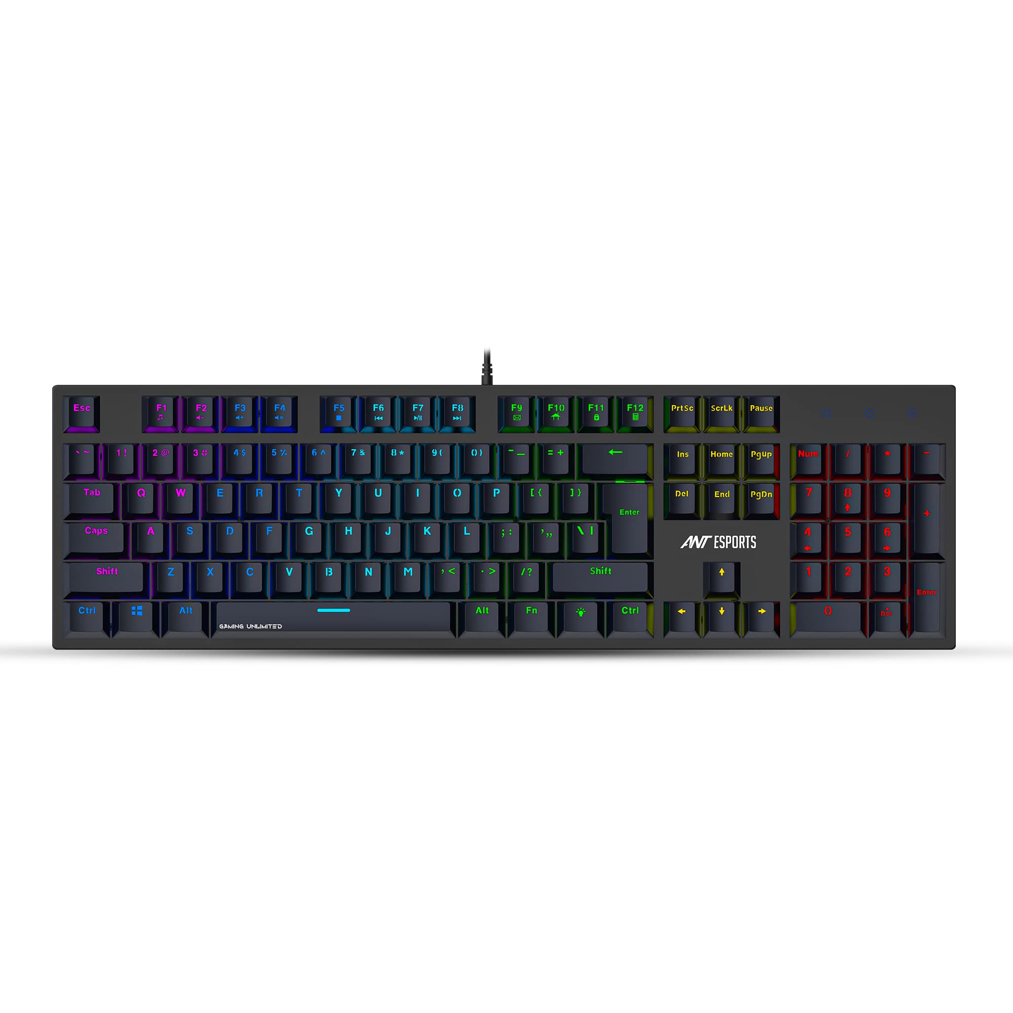 Razer Ant Esports MK3400 V3 Pro Mechanical Pro World of Warship Edition Wired RGB Gaming Keyboard (Black)