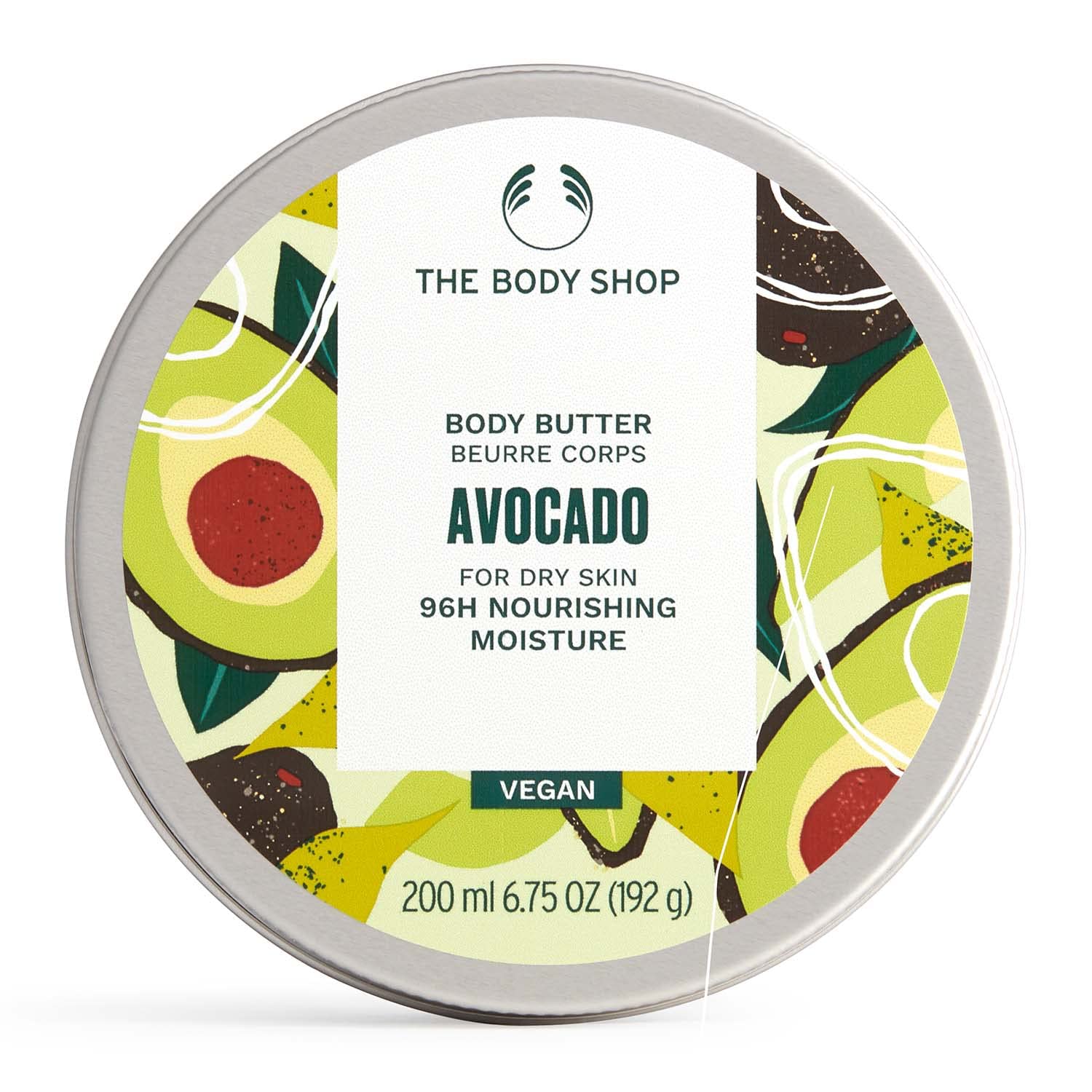 The Body Shopavocado body butter 96H nourishing moisture 200 ml